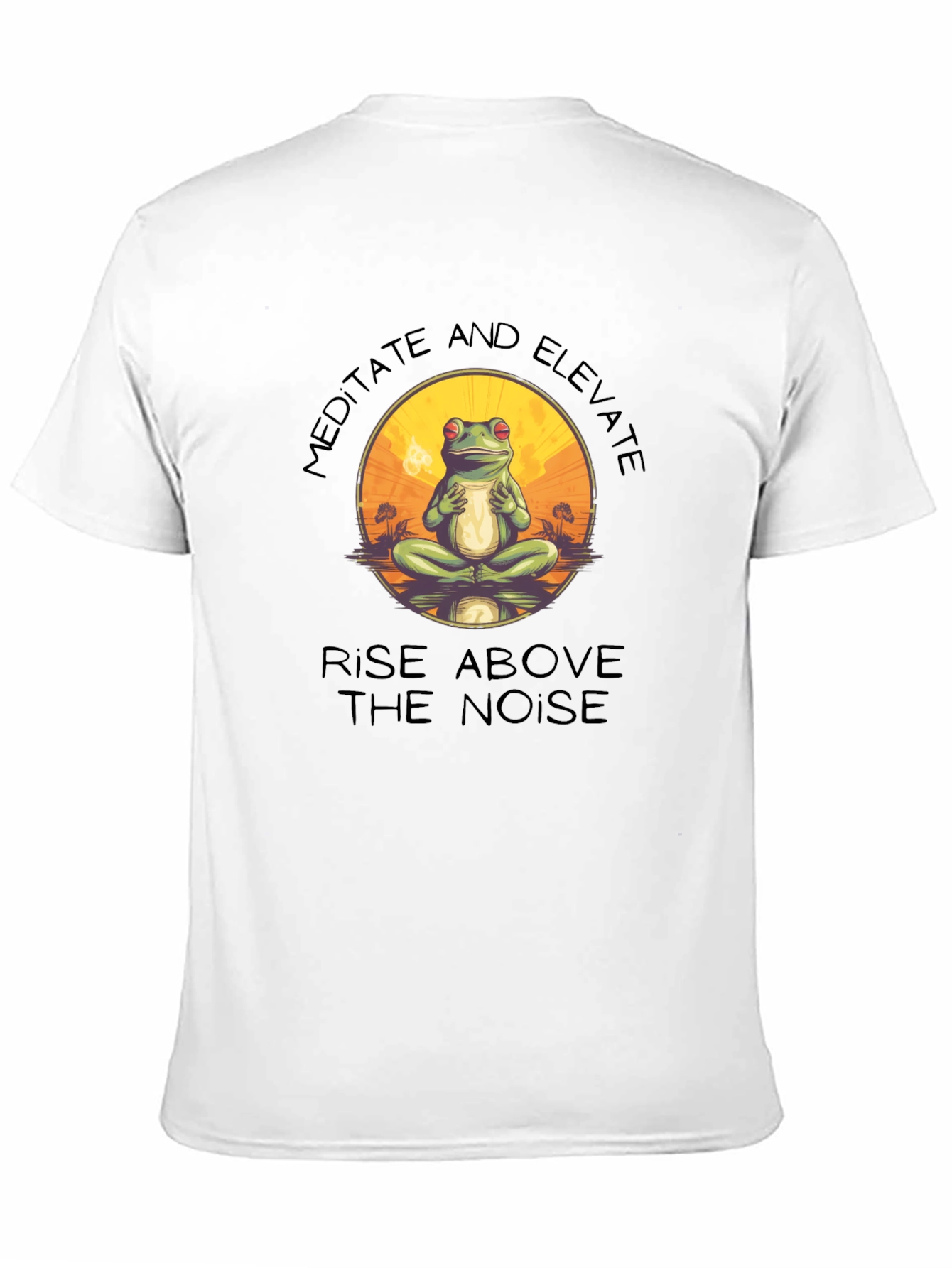 Meditate and Elevate Frog T-Shirt