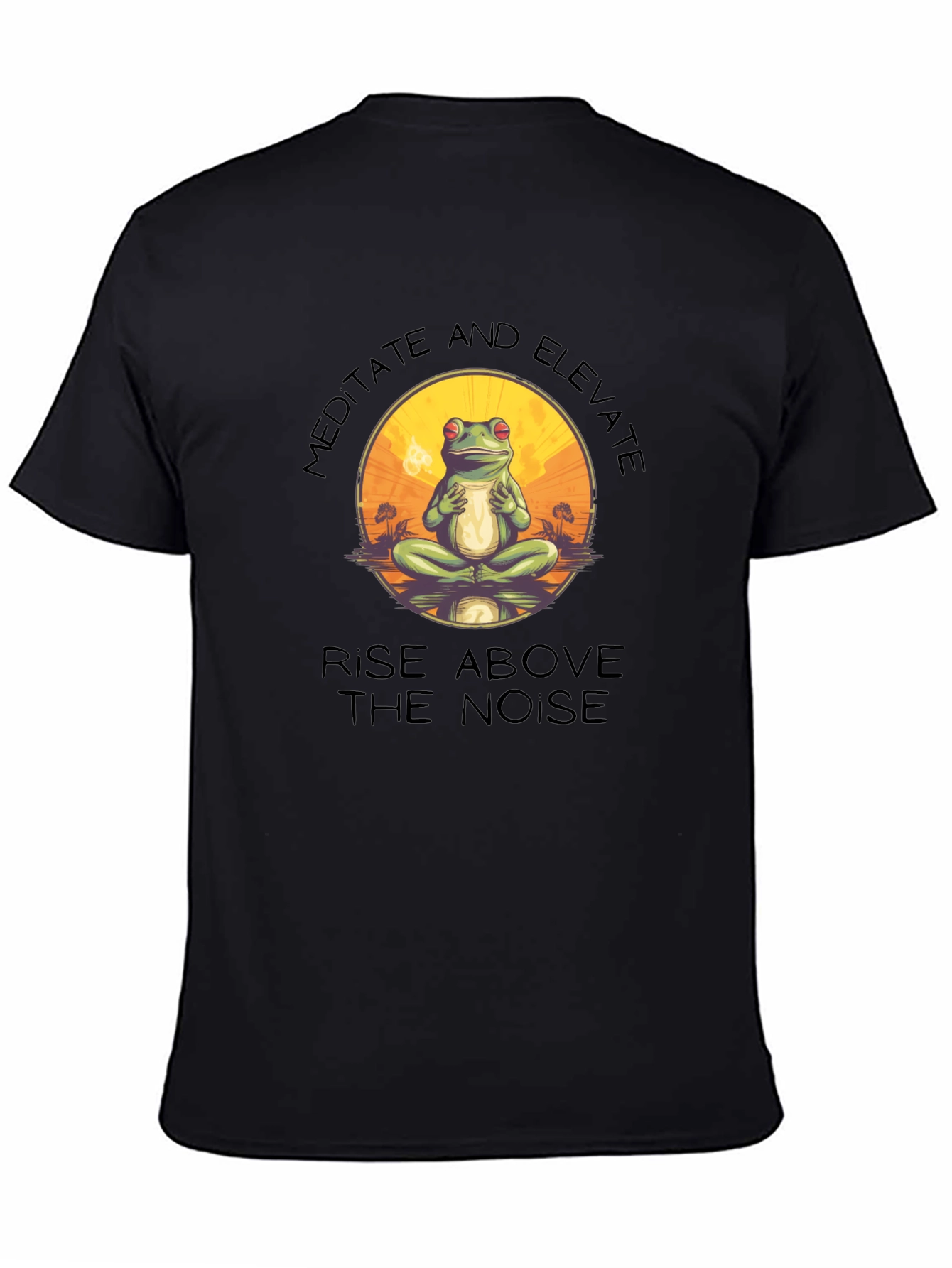 Meditate and Elevate Frog T-Shirt