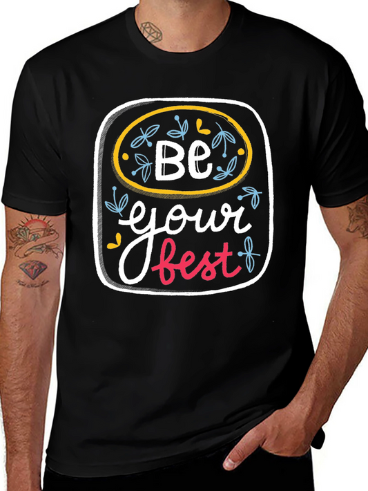 Be Your Best Graphic T-Shirt - Black