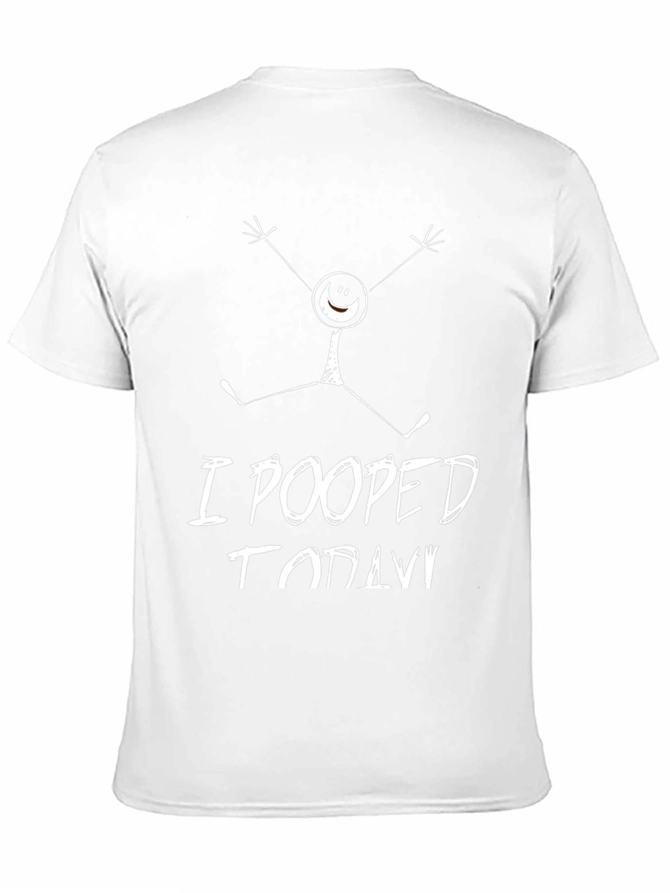 Funny I Pooped Today Graphic Novelty T-Shirt