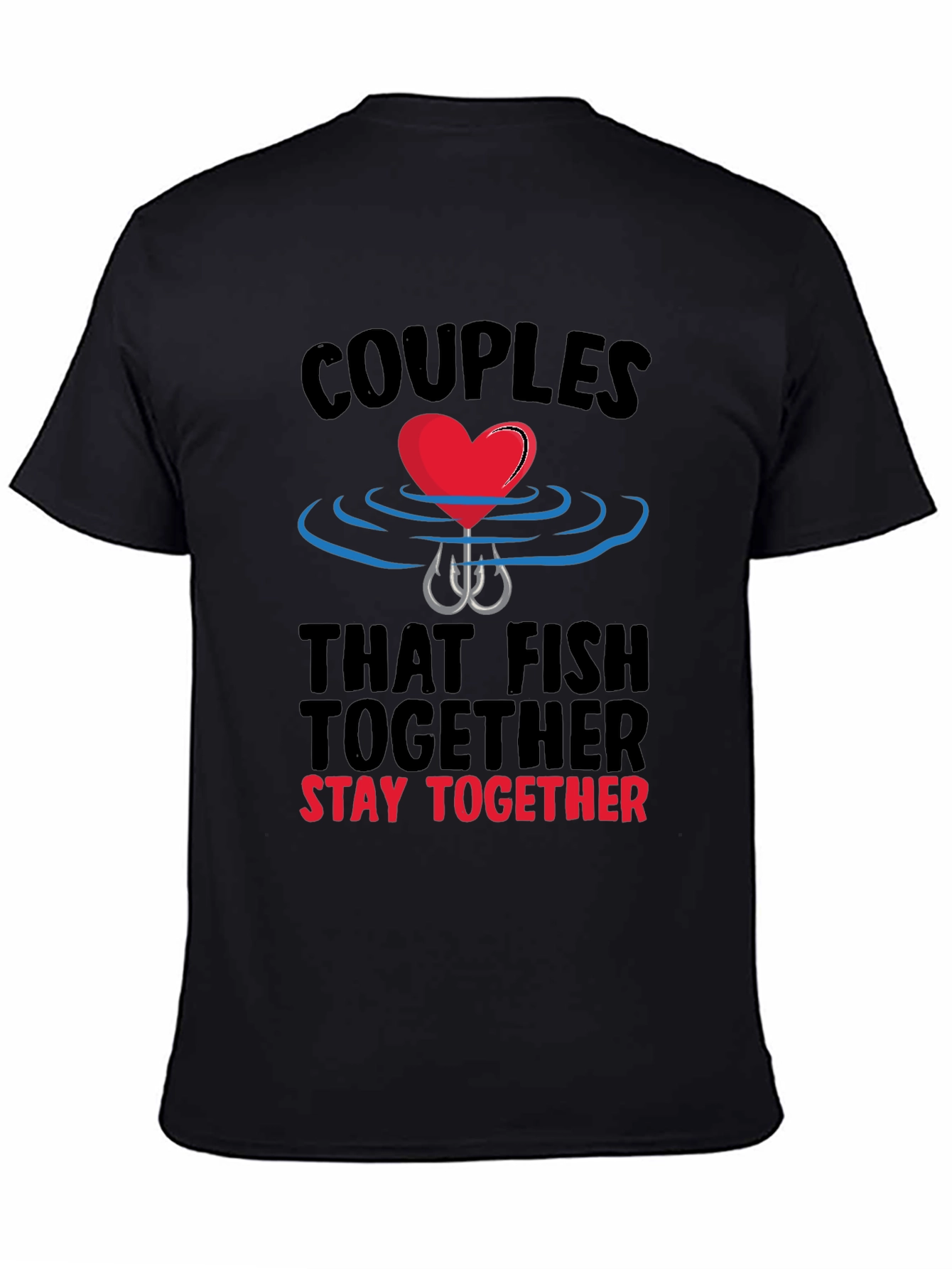 Couples Fishing Together T-Shirt