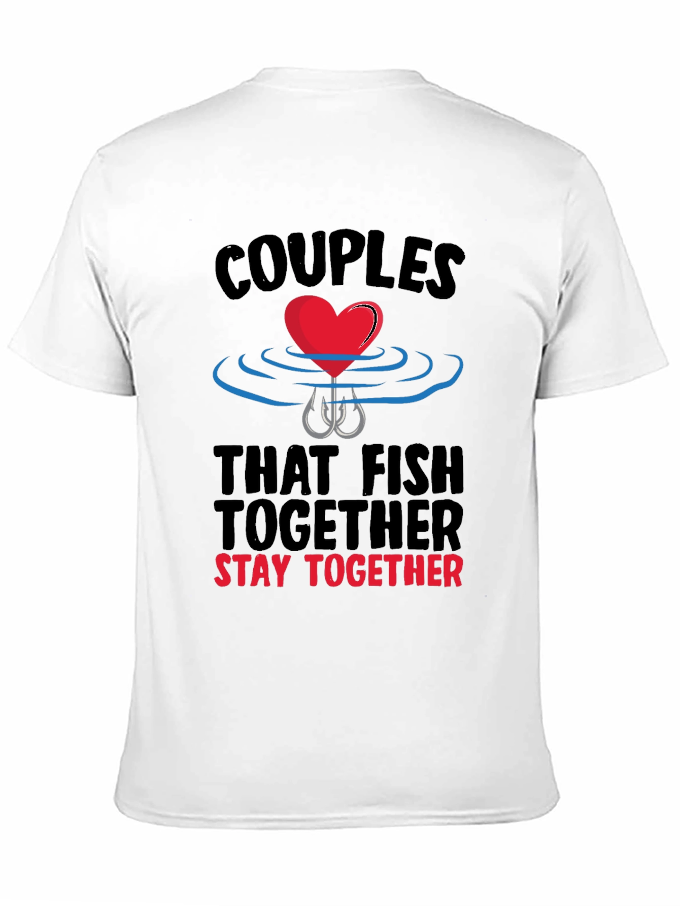 Couples Fishing Together T-Shirt