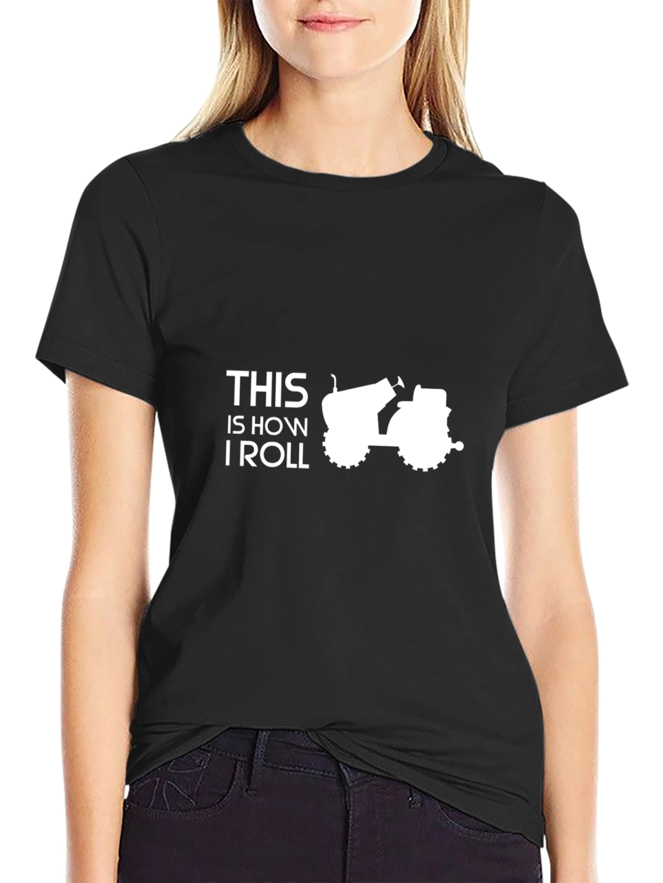 This Is How I Roll Funny Tractor T-Shirt
