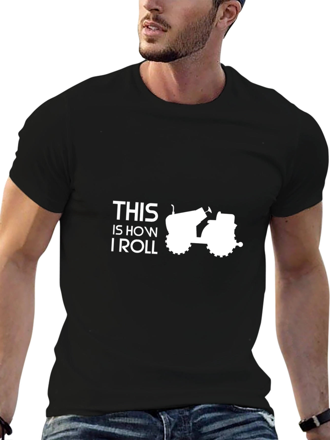 This Is How I Roll Funny Tractor T-Shirt
