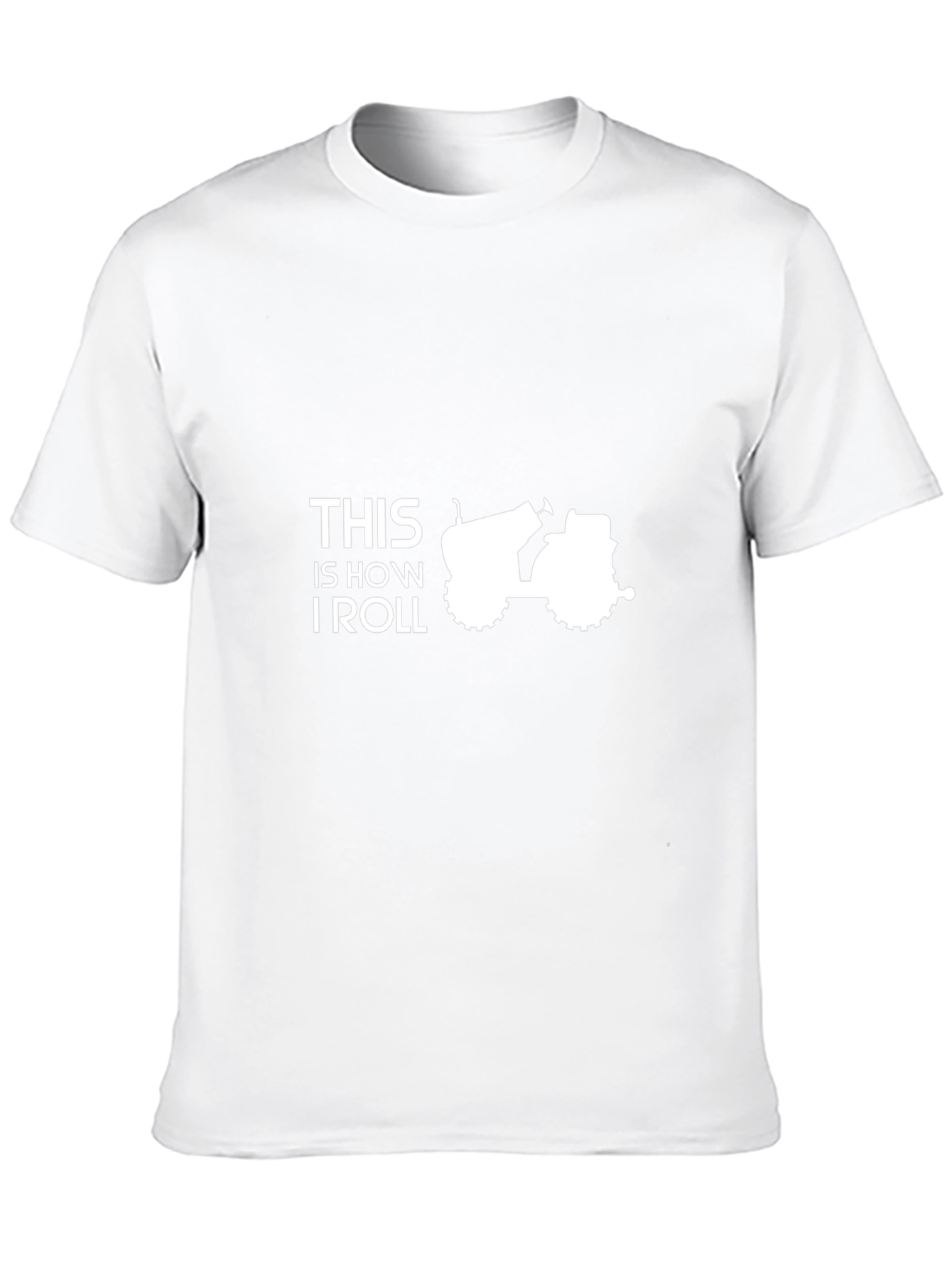 This Is How I Roll Funny Tractor T-Shirt