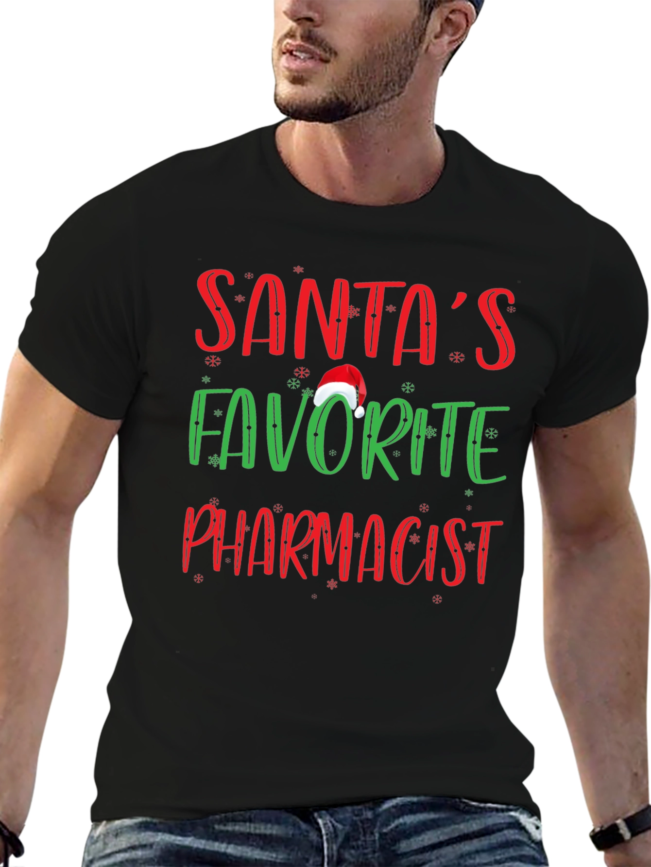 Santas Favorite Pharmacist T-Shirt
