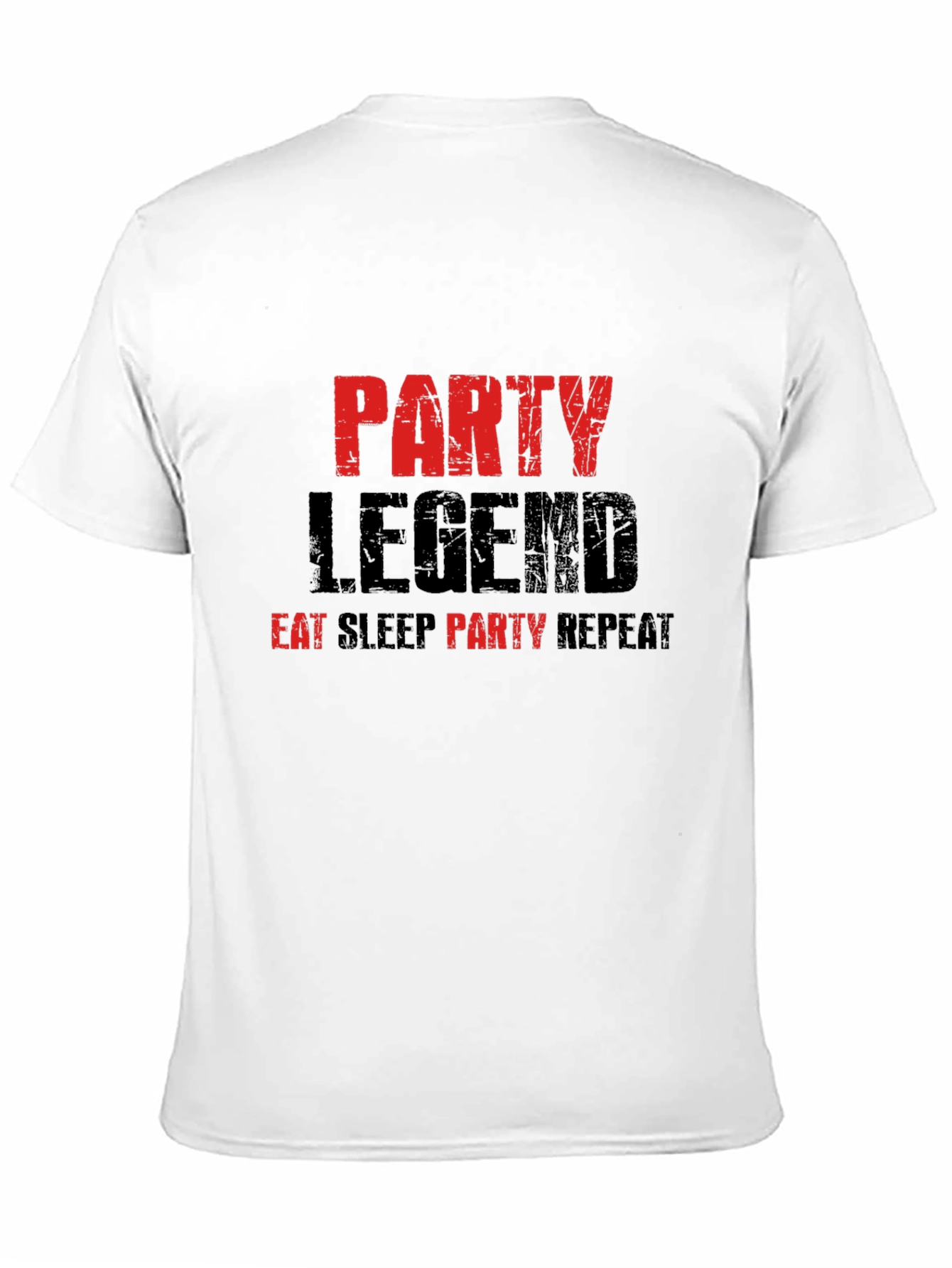 Party Legend Graphic Tee - Eat Sleep Party Repeat