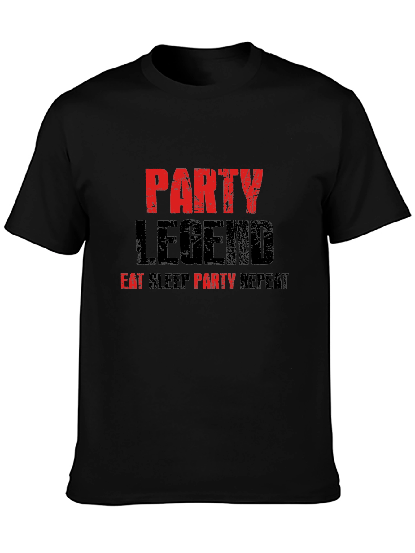 Party Legend Graphic Tee - Eat Sleep Party Repeat