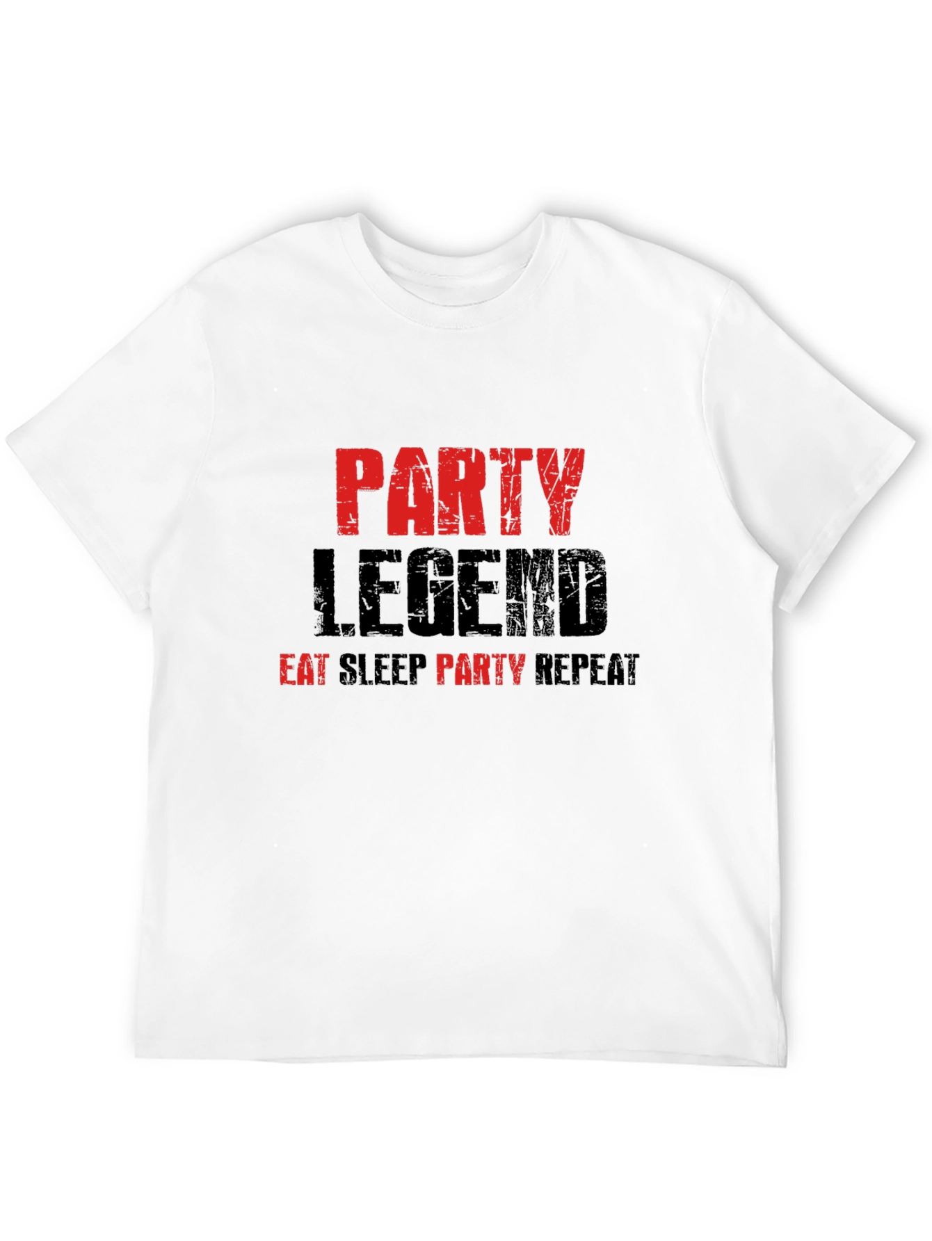 Party Legend Graphic Tee - Eat Sleep Party Repeat