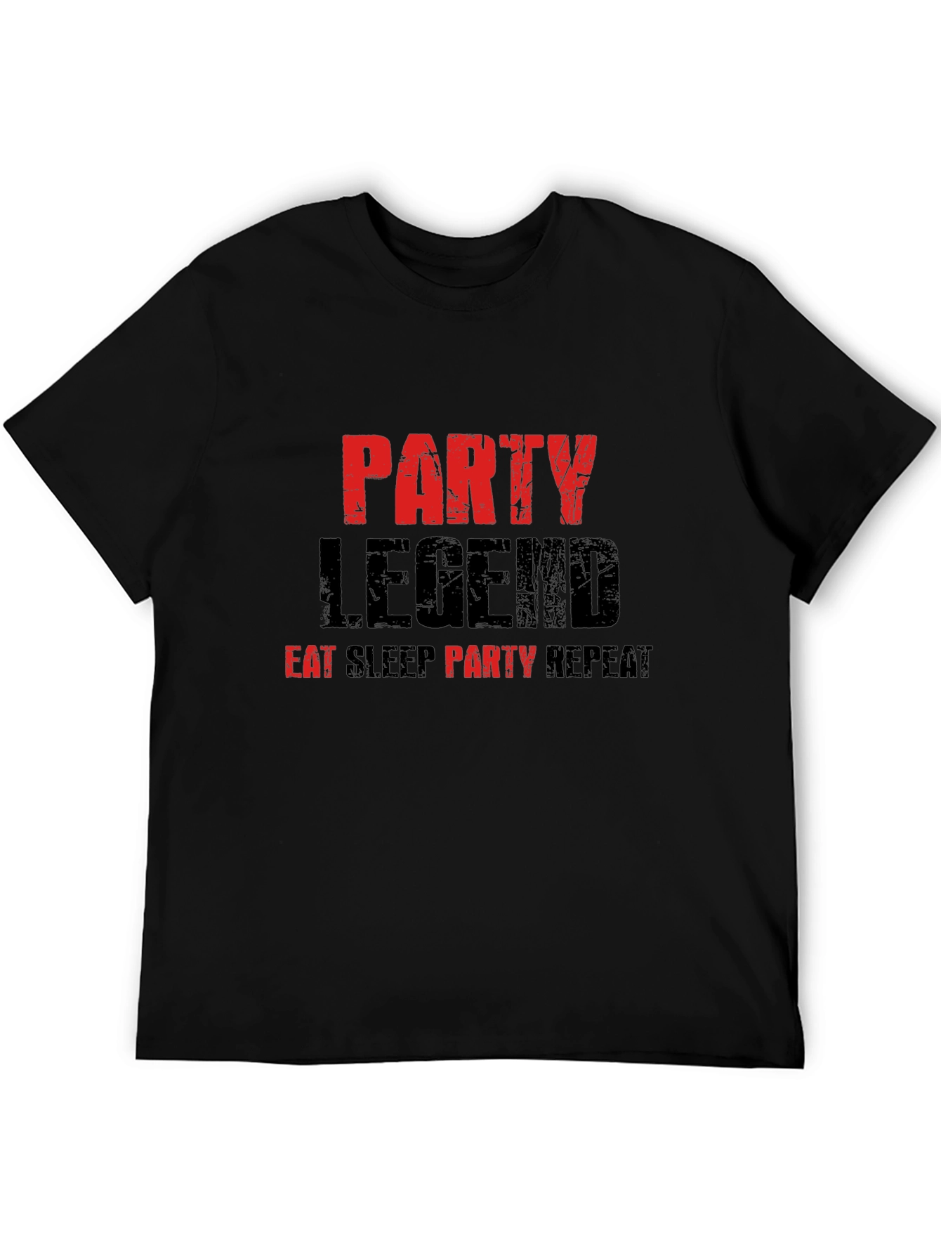 Party Legend Graphic Tee - Eat Sleep Party Repeat