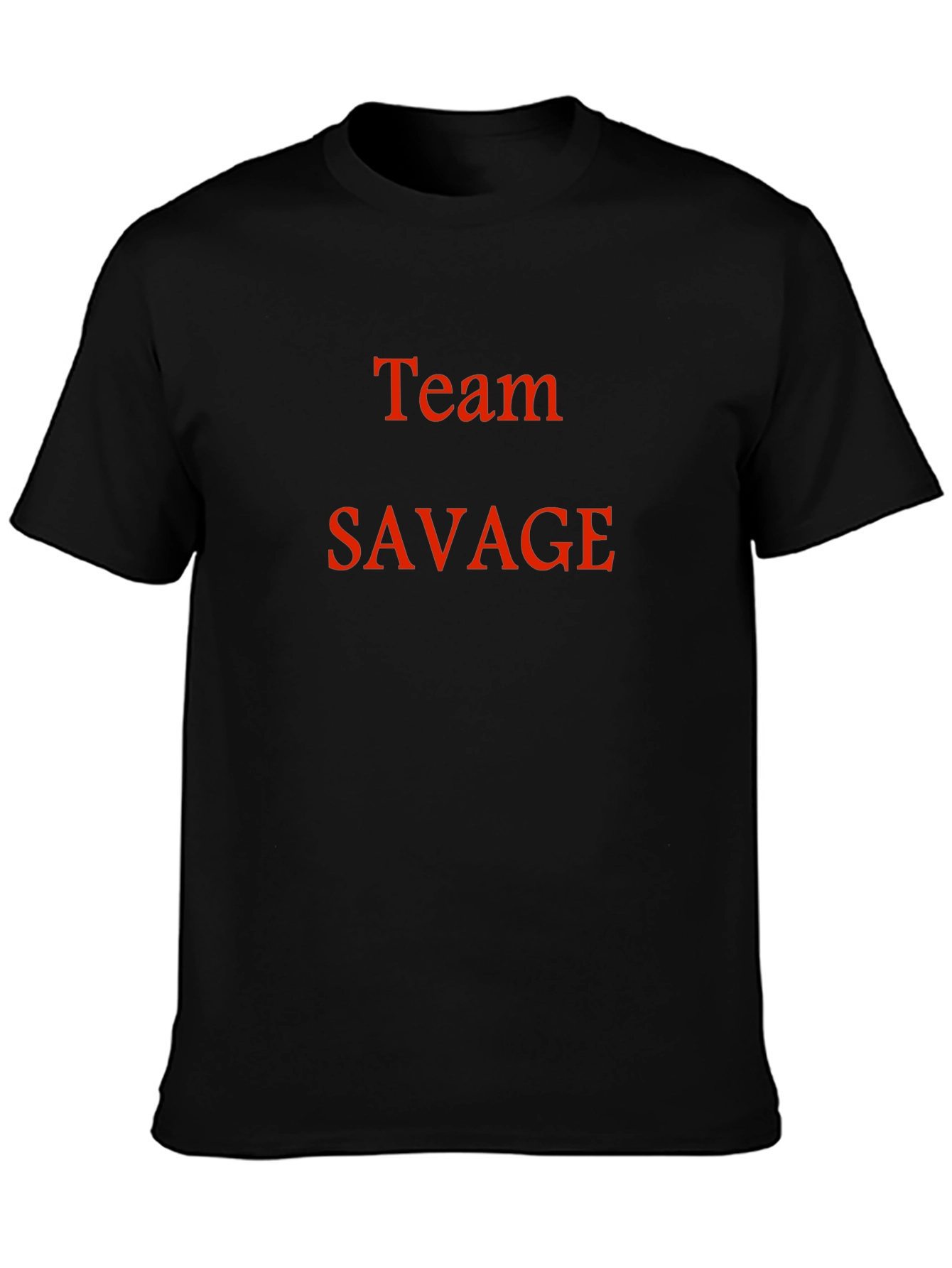 Team Savage Graphic Tee - Bold Statement T-Shirt