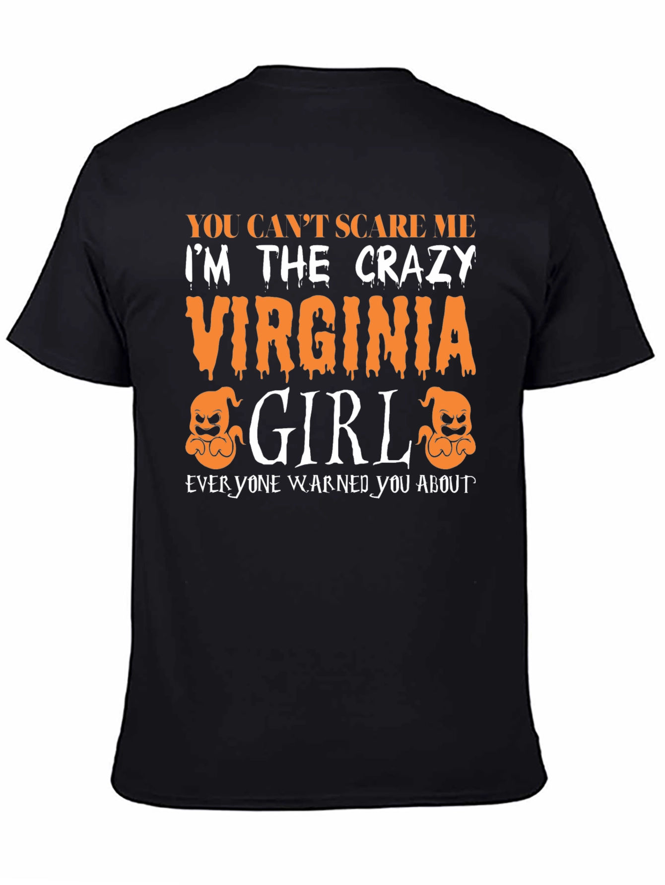 Crazy Virginia Girl Halloween T-Shirt