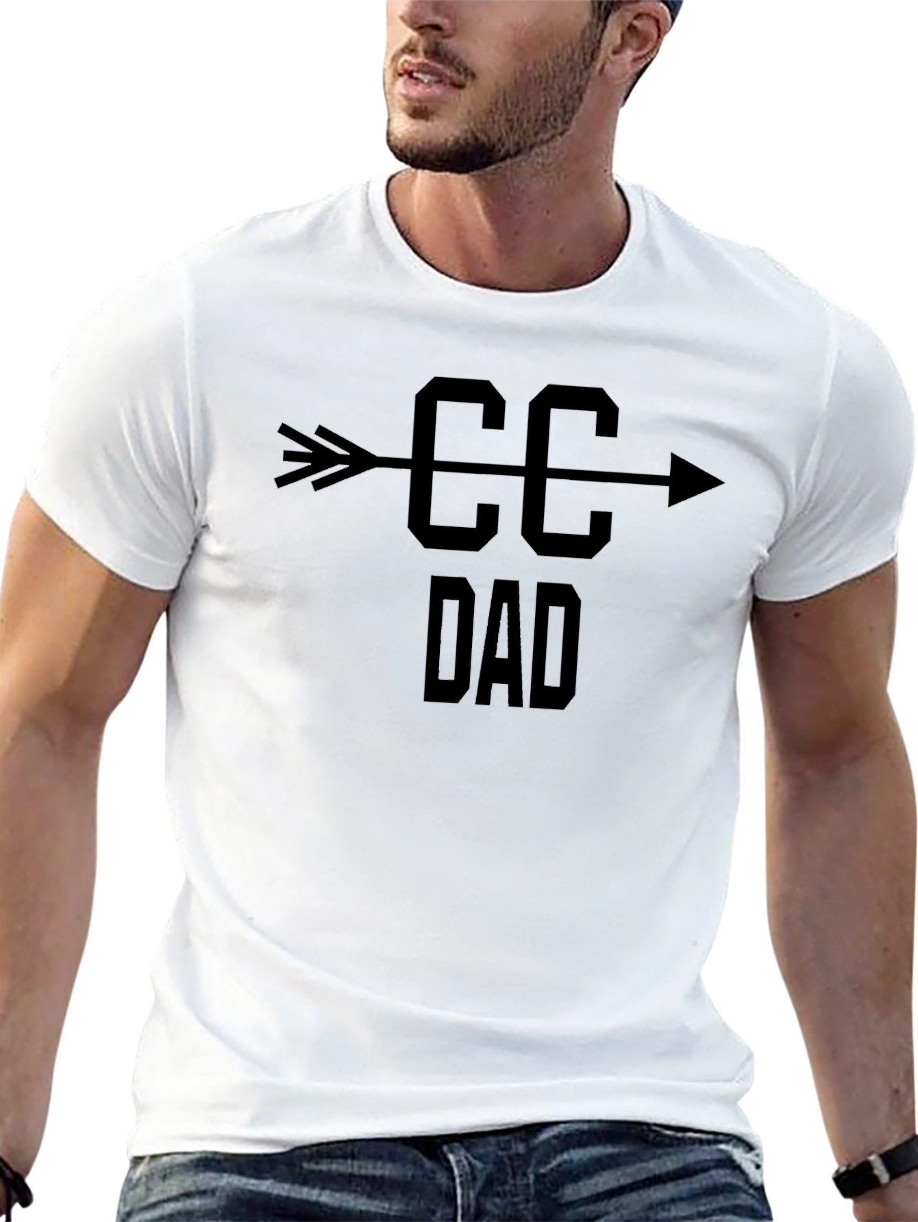 CC Dad Arrow Graphic T-Shirt