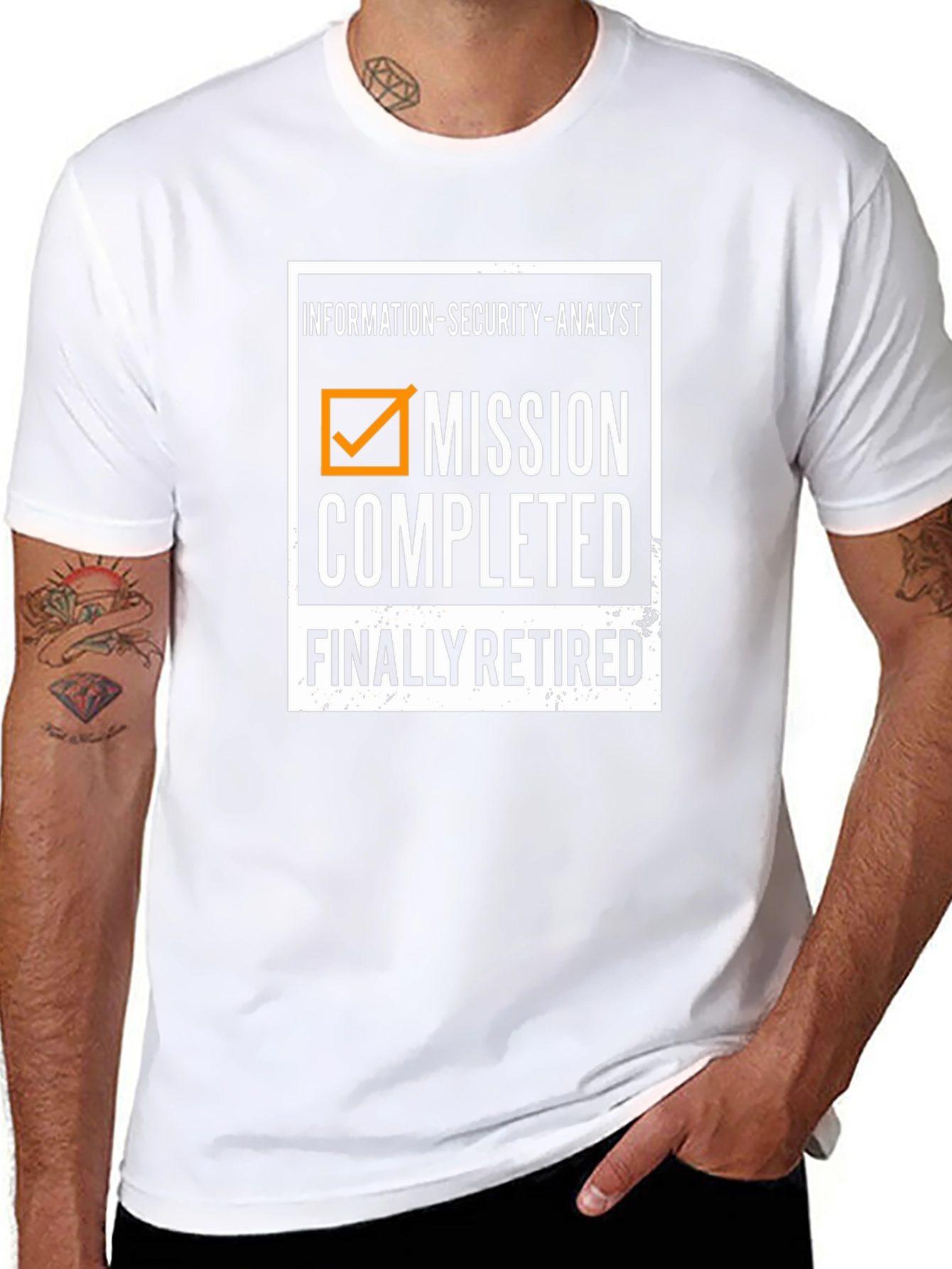 Retired Information Security Analyst T-Shirt