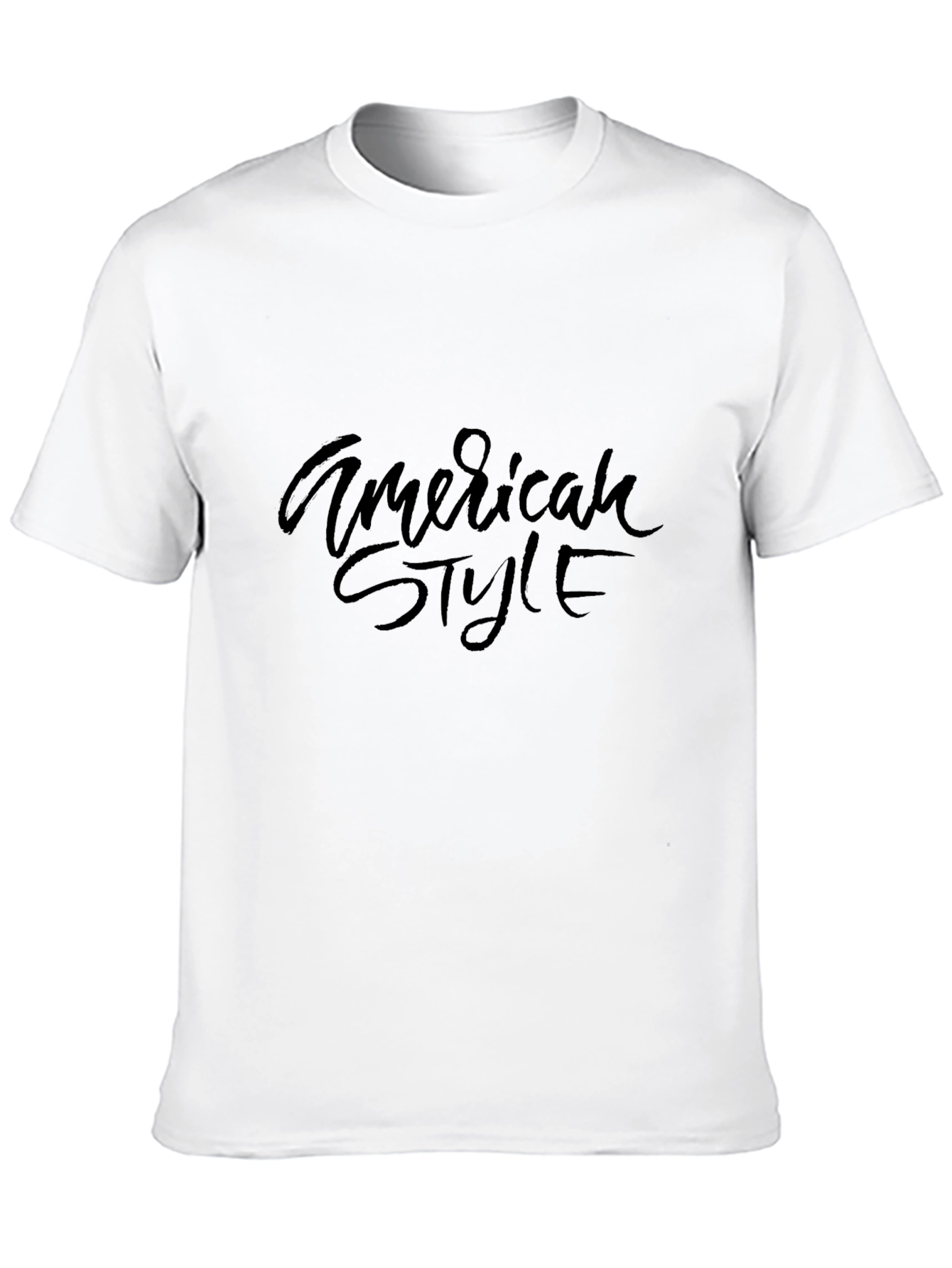 American Style Black T-Shirt