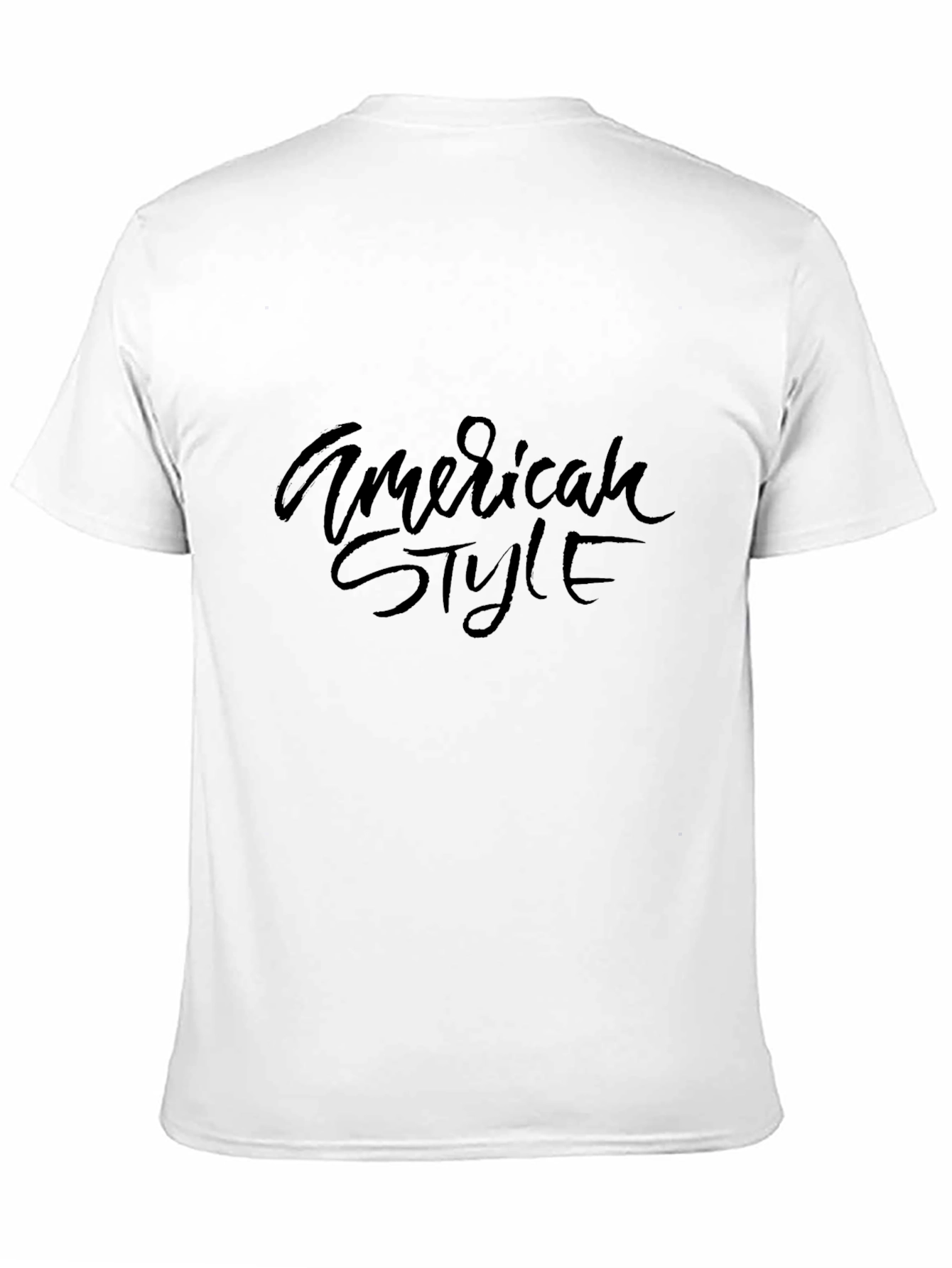 American Style Black T-Shirt