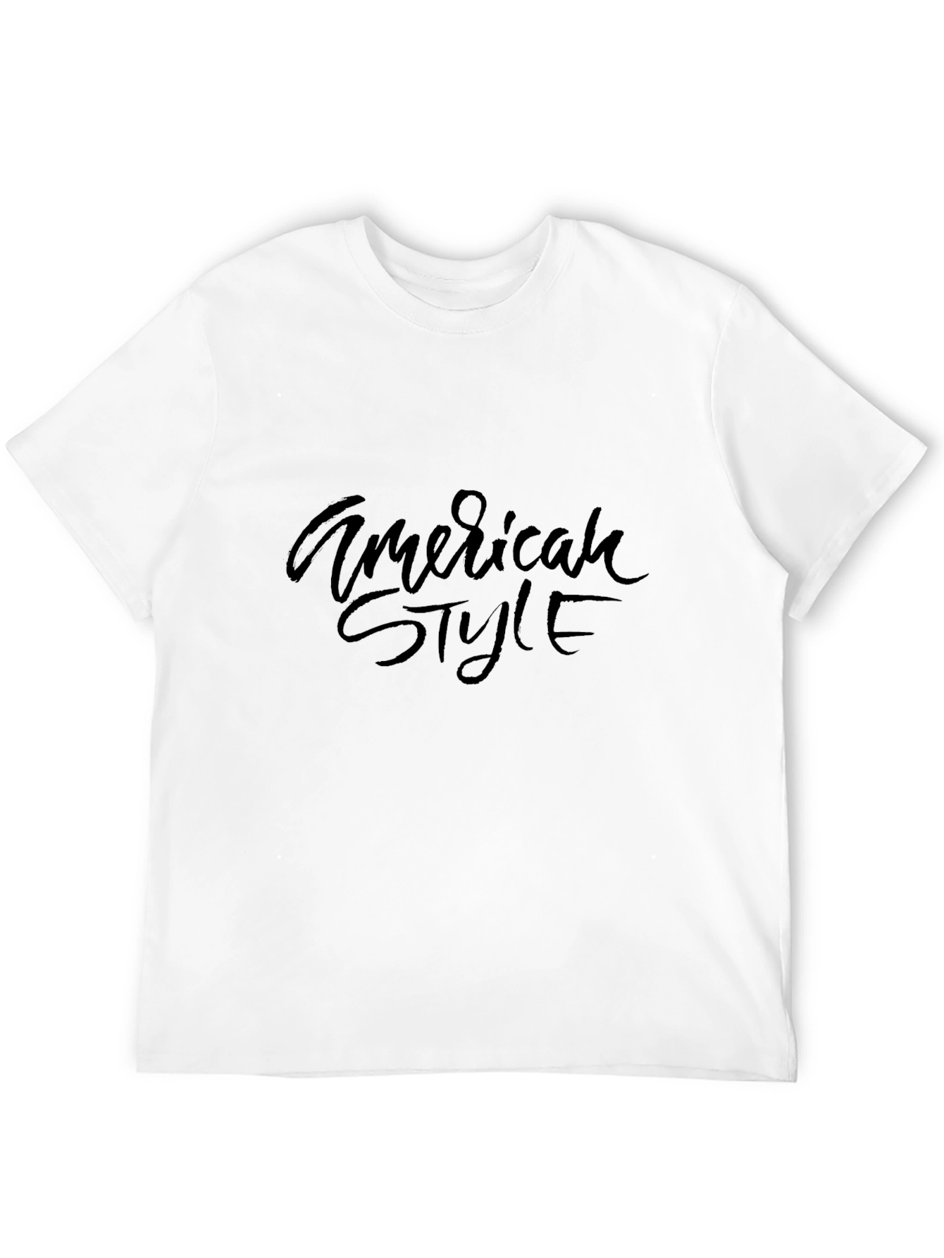 American Style Black T-Shirt