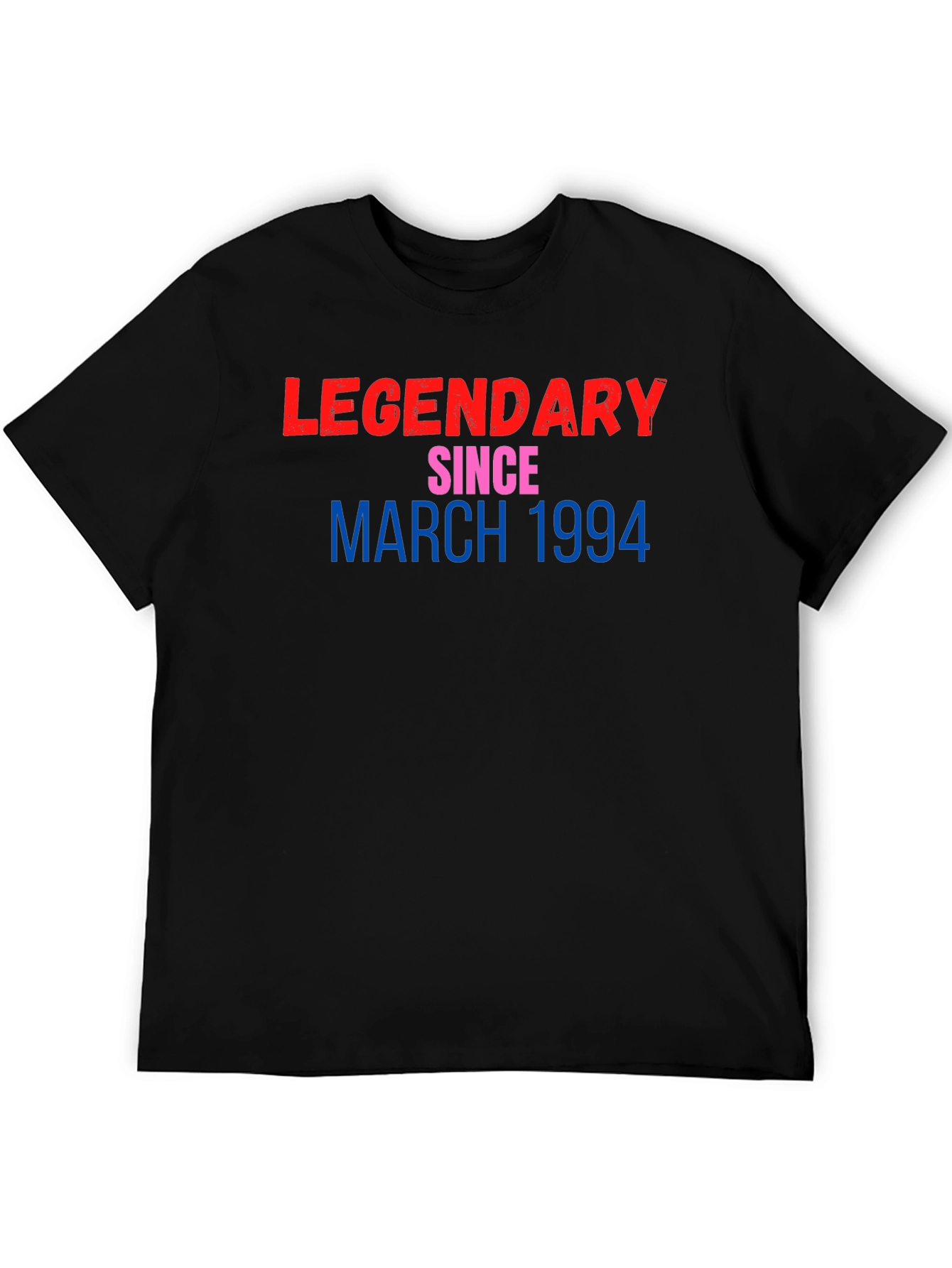 Legendary Since March 1994 Black T-Shirt