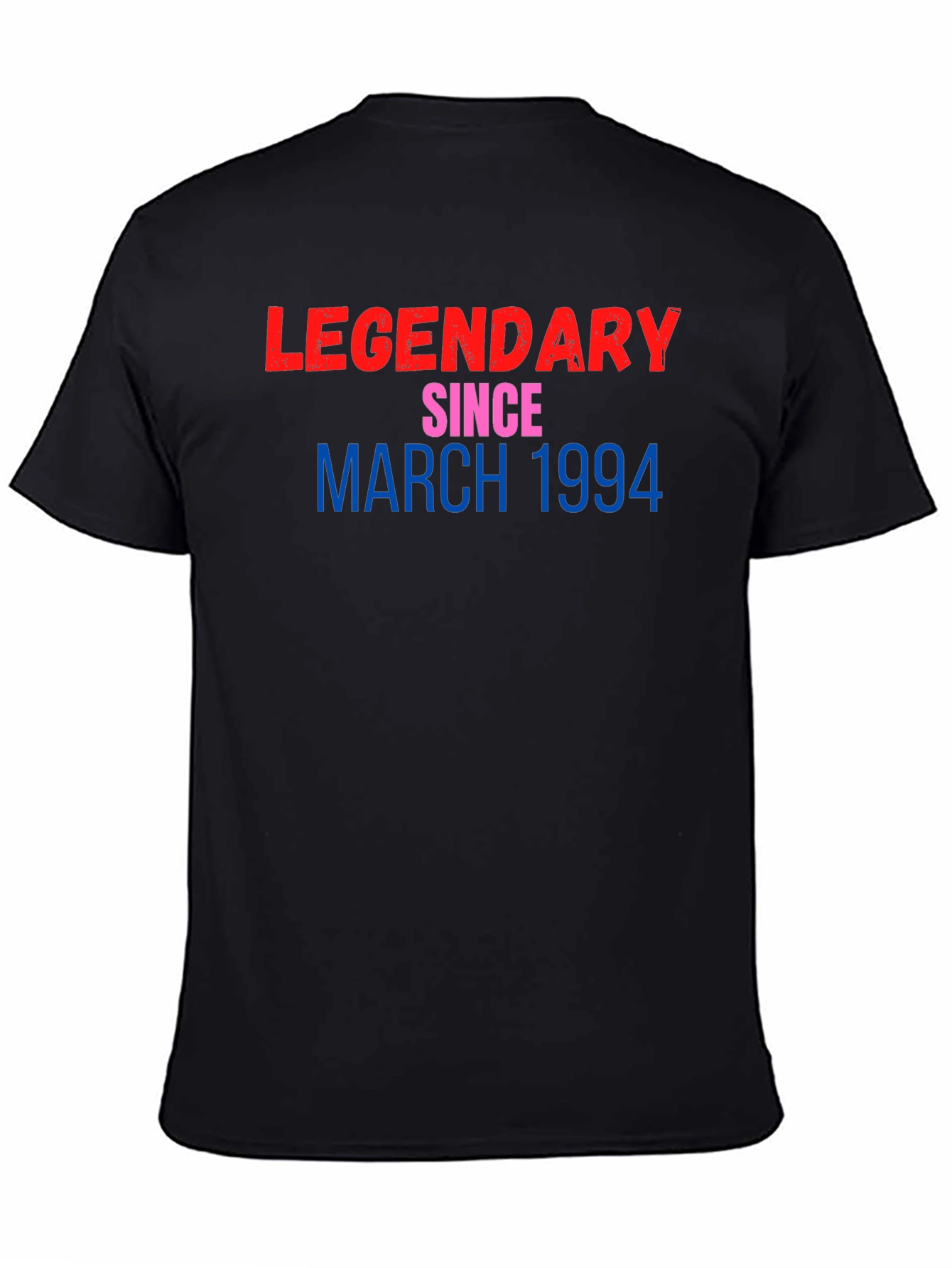 Legendary Since March 1994 Black T-Shirt