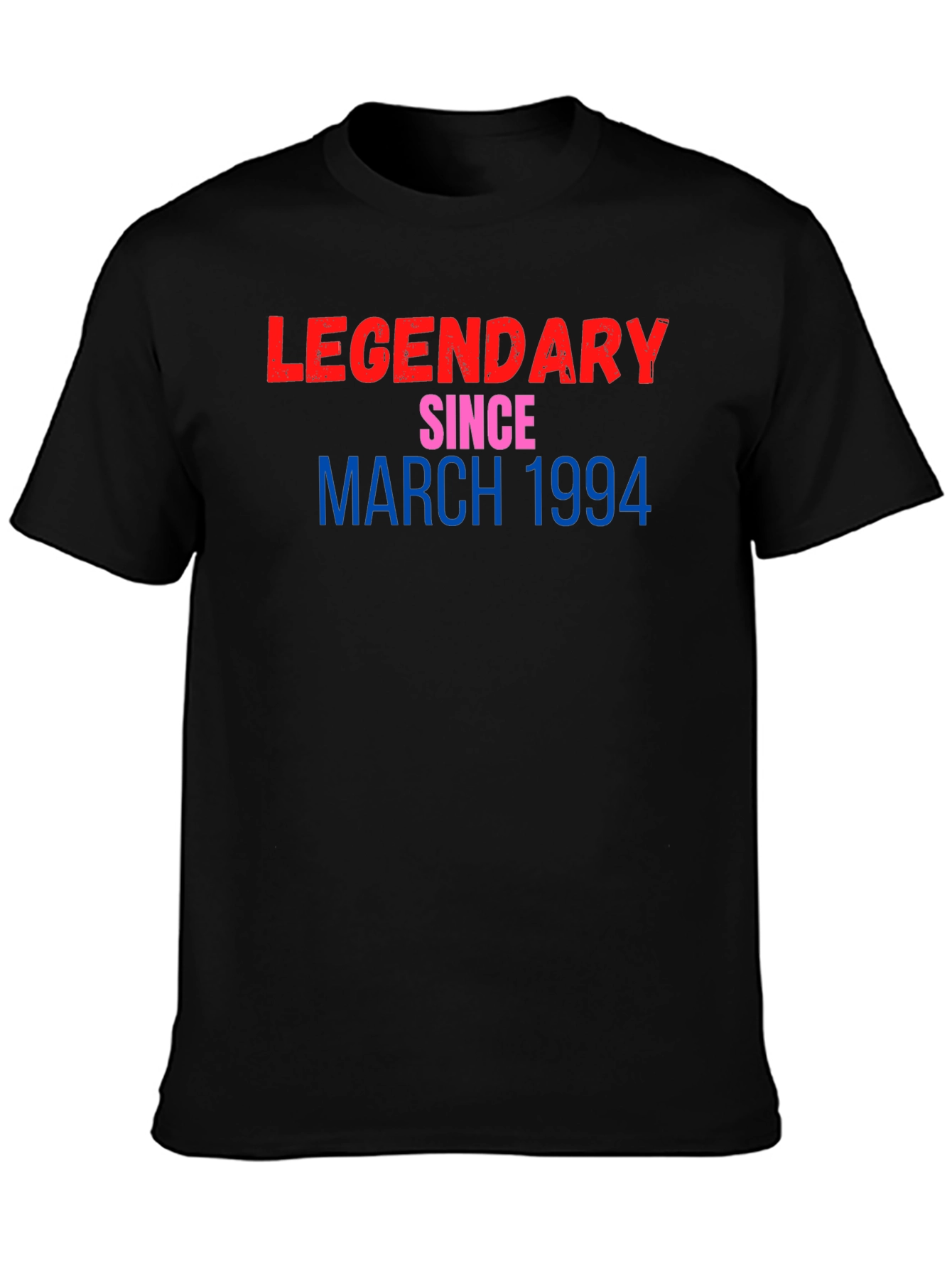 Legendary Since March 1994 Black T-Shirt