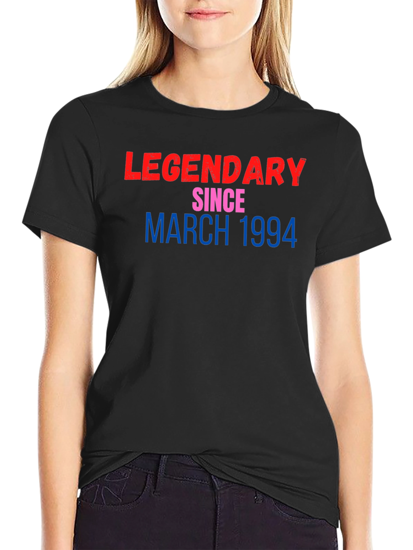 Legendary Since March 1994 Black T-Shirt