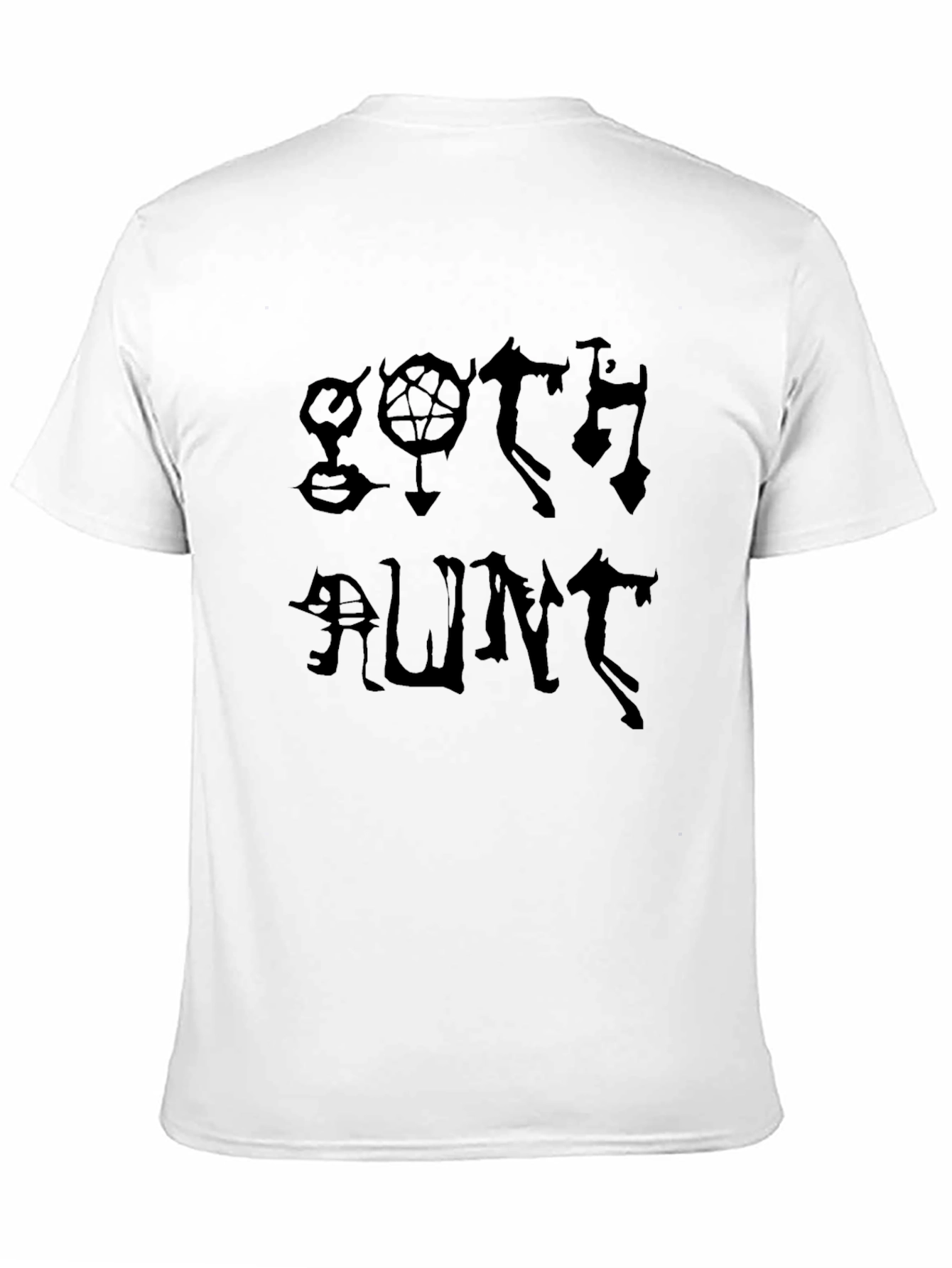 Goth Aunt Graphic Tee - Dark Humor T-Shirt
