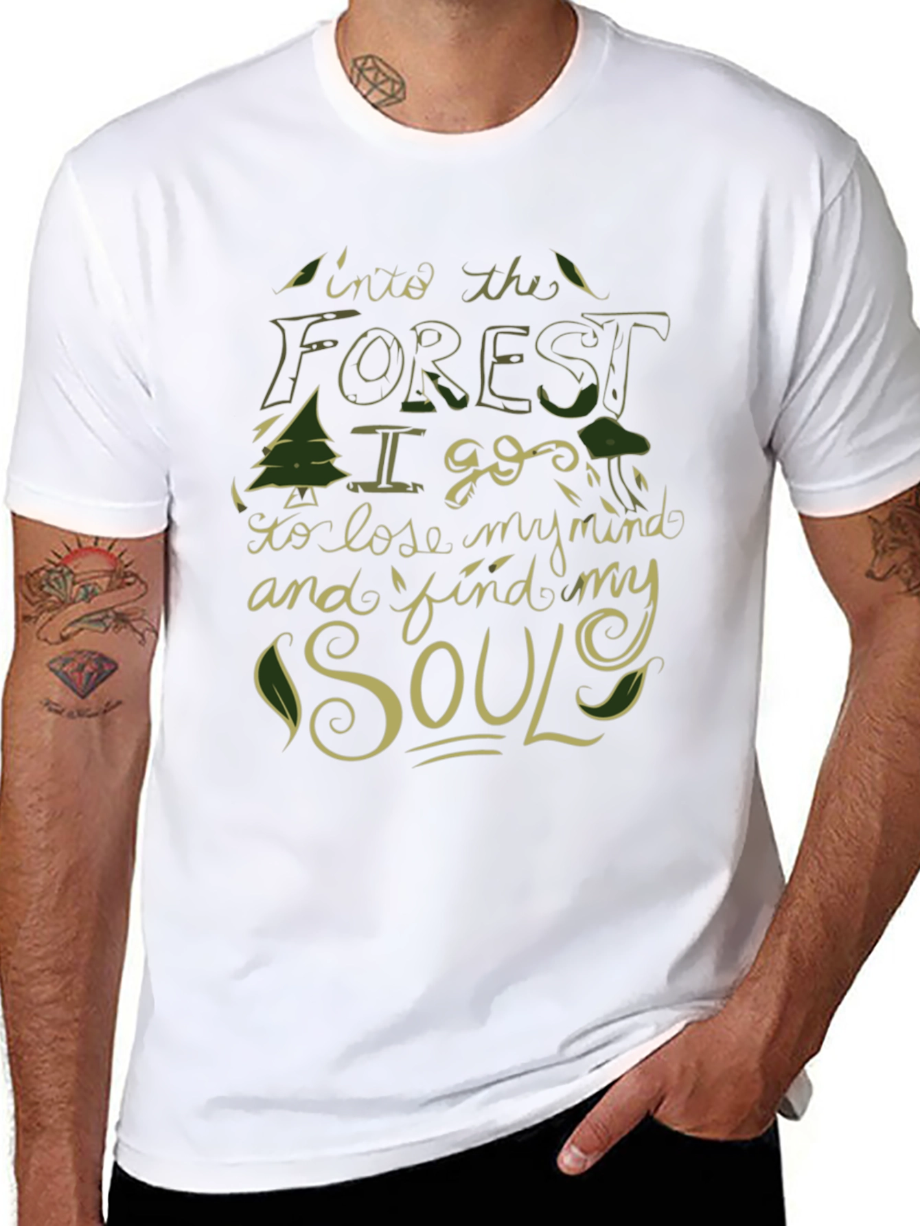 Into the Forest T-Shirt - Find Your Soul