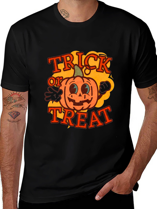 Trick or Treat Pumpkin Graphic Tee