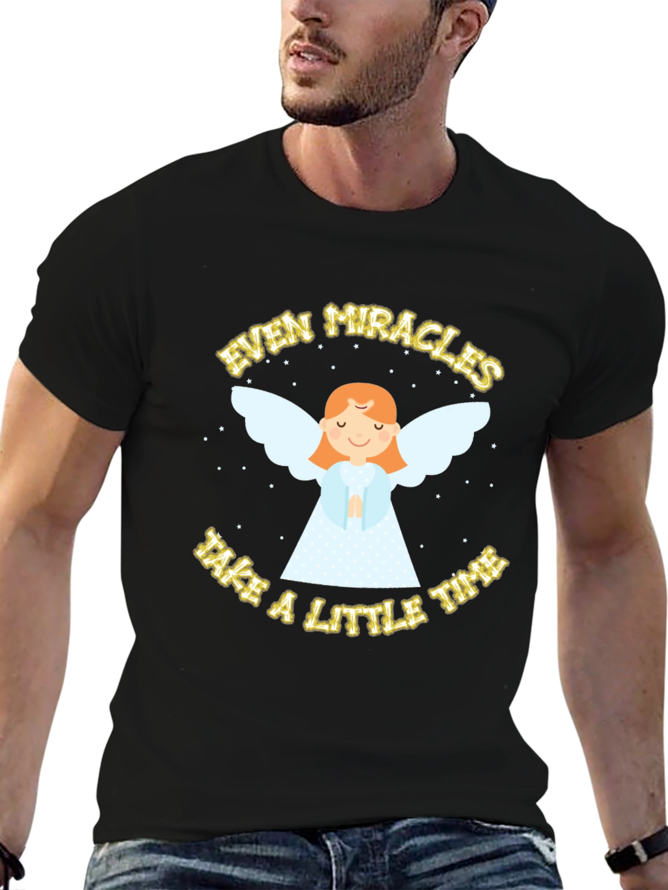 Even Miracles Angel T-Shirt
