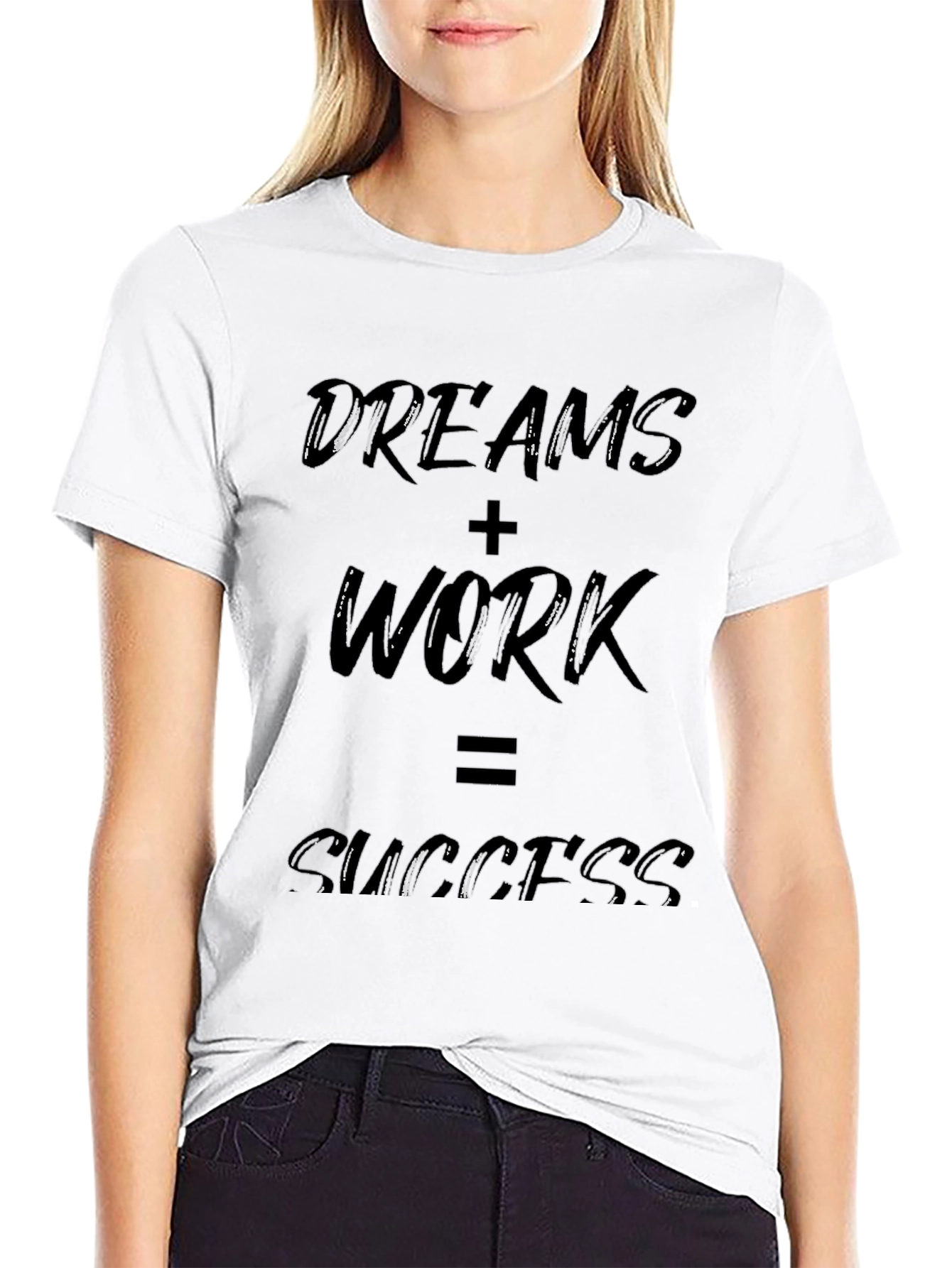 Dreams Plus Work Equals Success T-Shirt