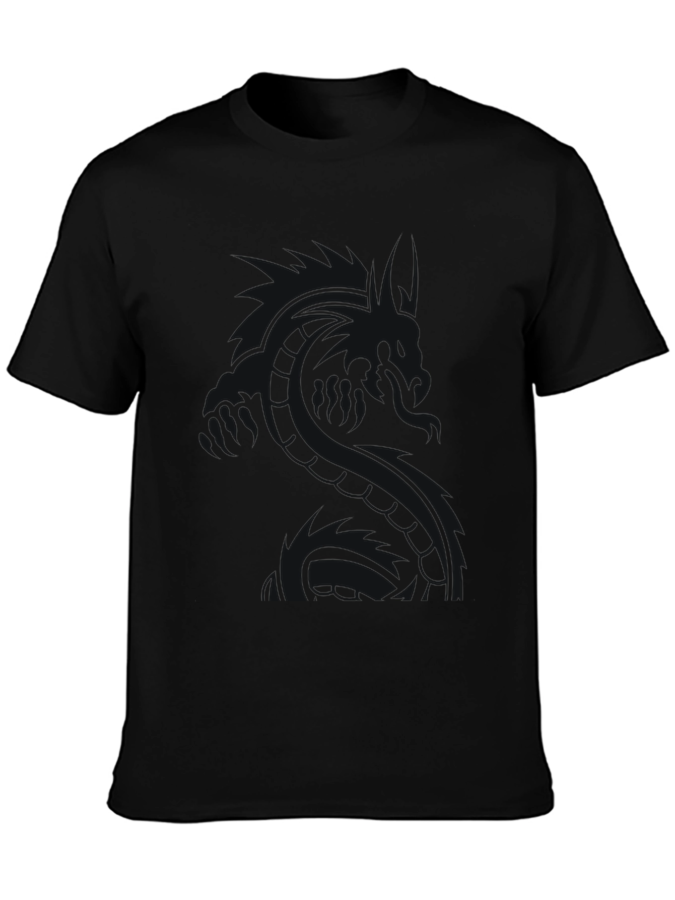 Black Crew Neck T-Shirt