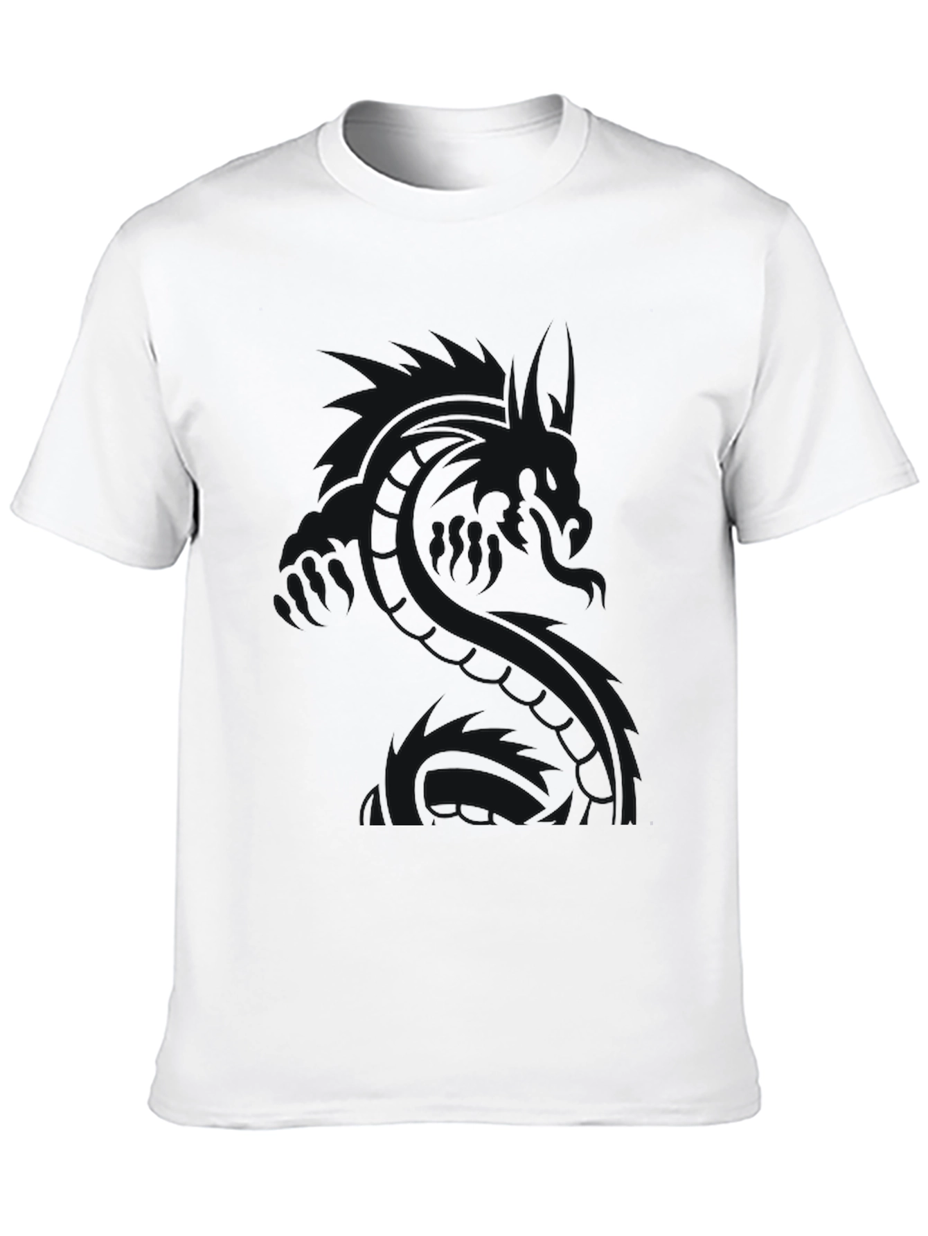 Black Crew Neck T-Shirt