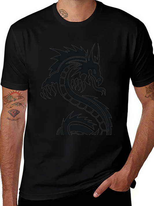 Black Crew Neck T-Shirt
