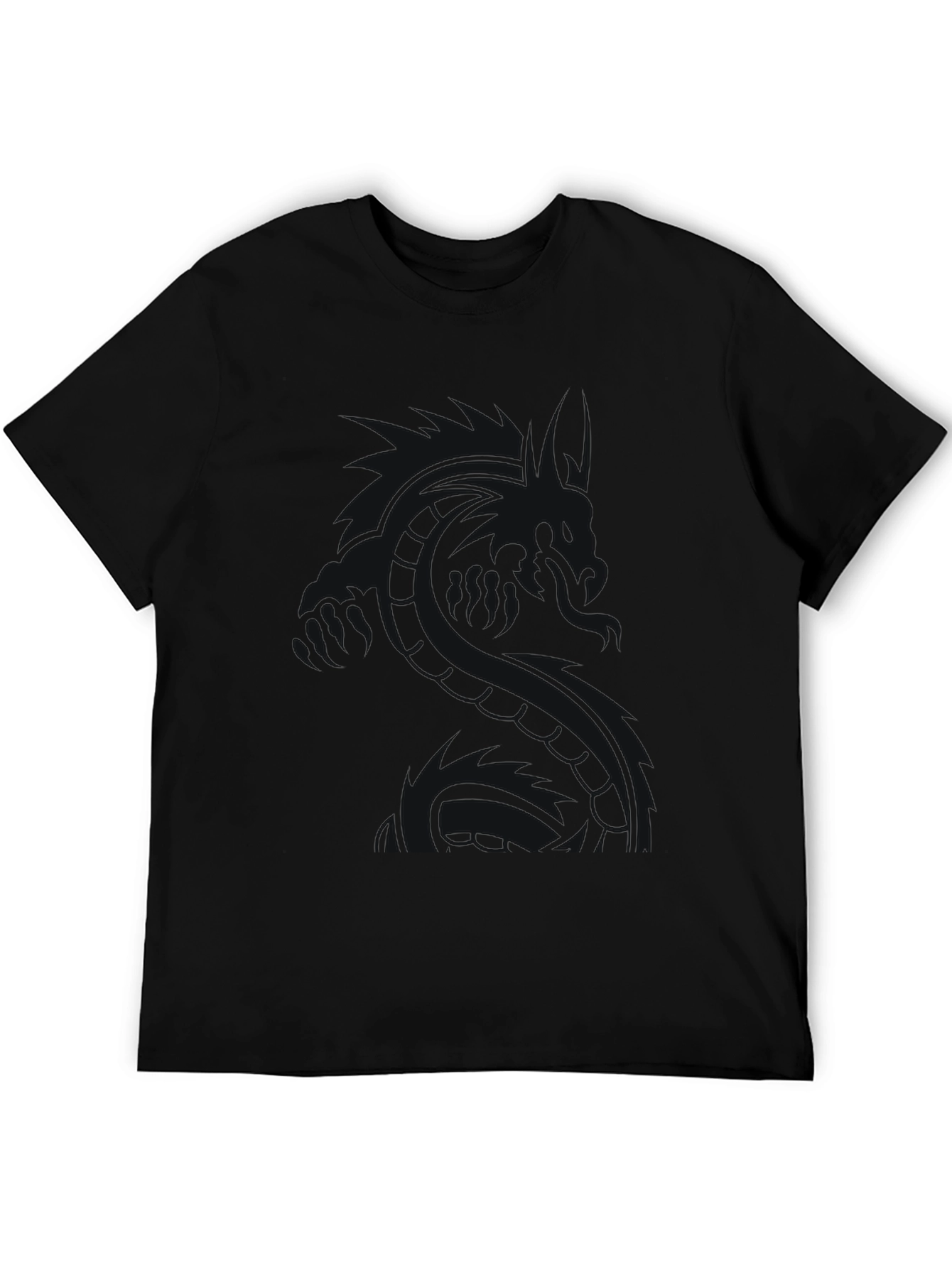 Black Crew Neck T-Shirt