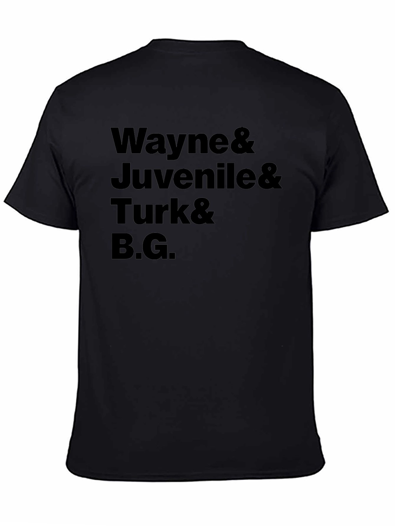 Wayne Juvenile Turk & B.G. Black T-Shirt