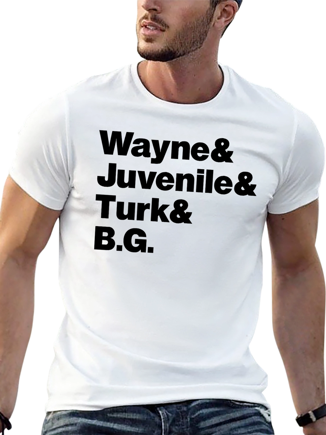 Wayne Juvenile Turk & B.G. Black T-Shirt