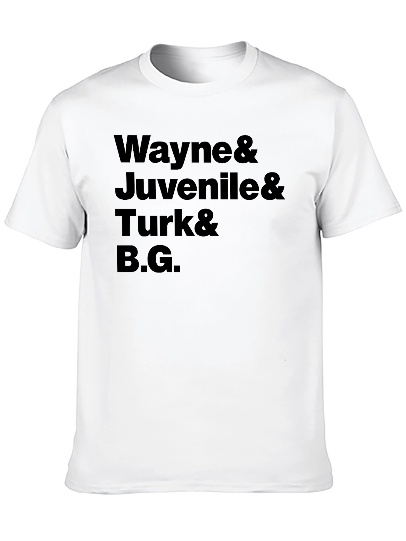 Wayne Juvenile Turk & B.G. Black T-Shirt