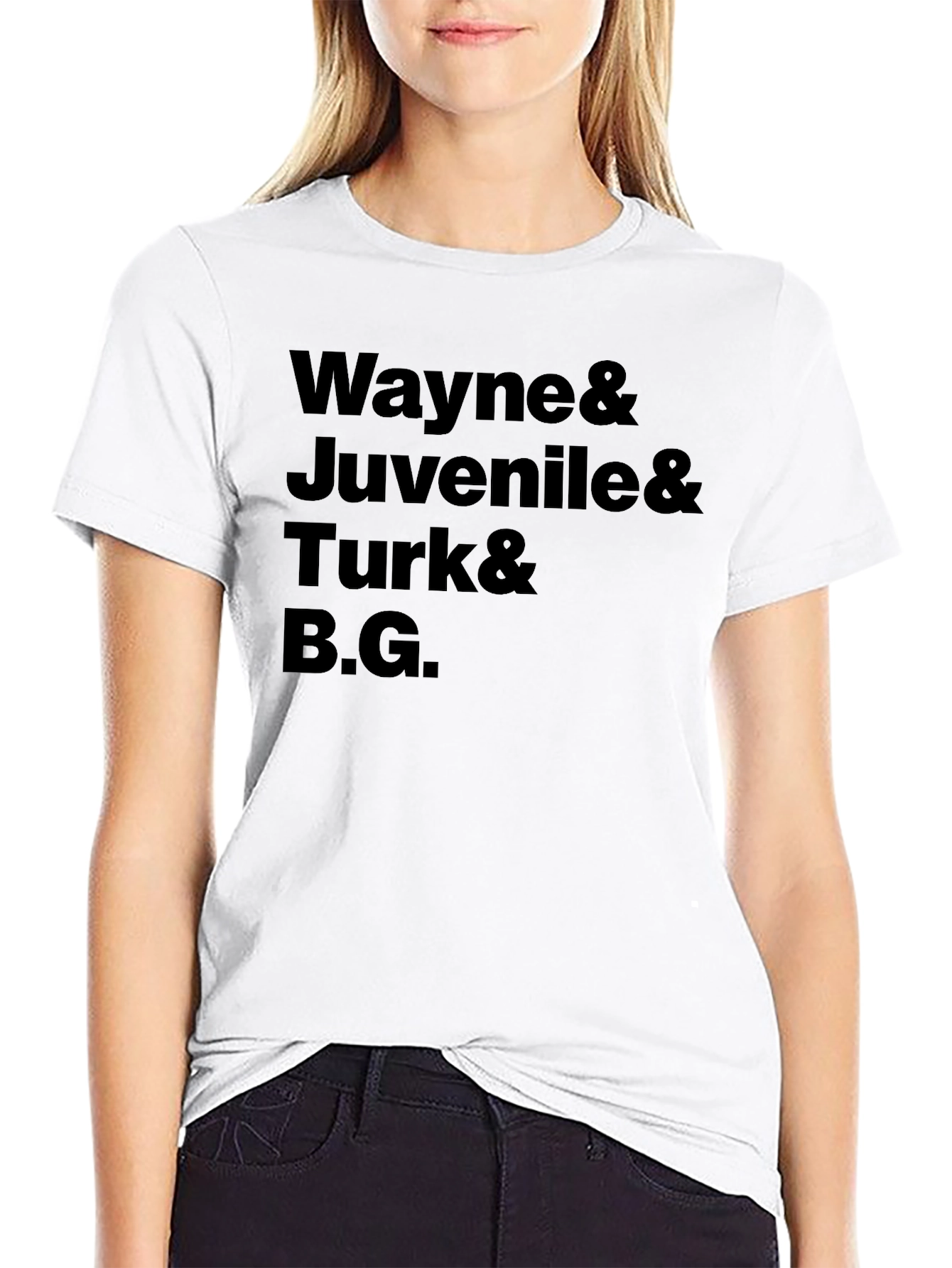 Wayne Juvenile Turk & B.G. Black T-Shirt