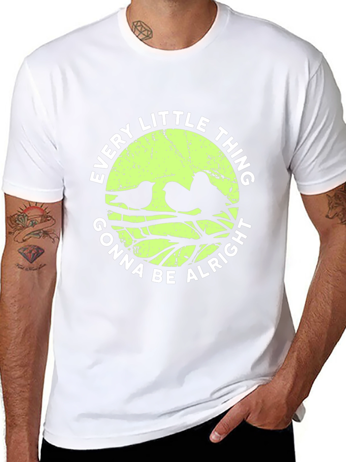 Every Little Thing Gonna Be Alright Bird T-Shirt