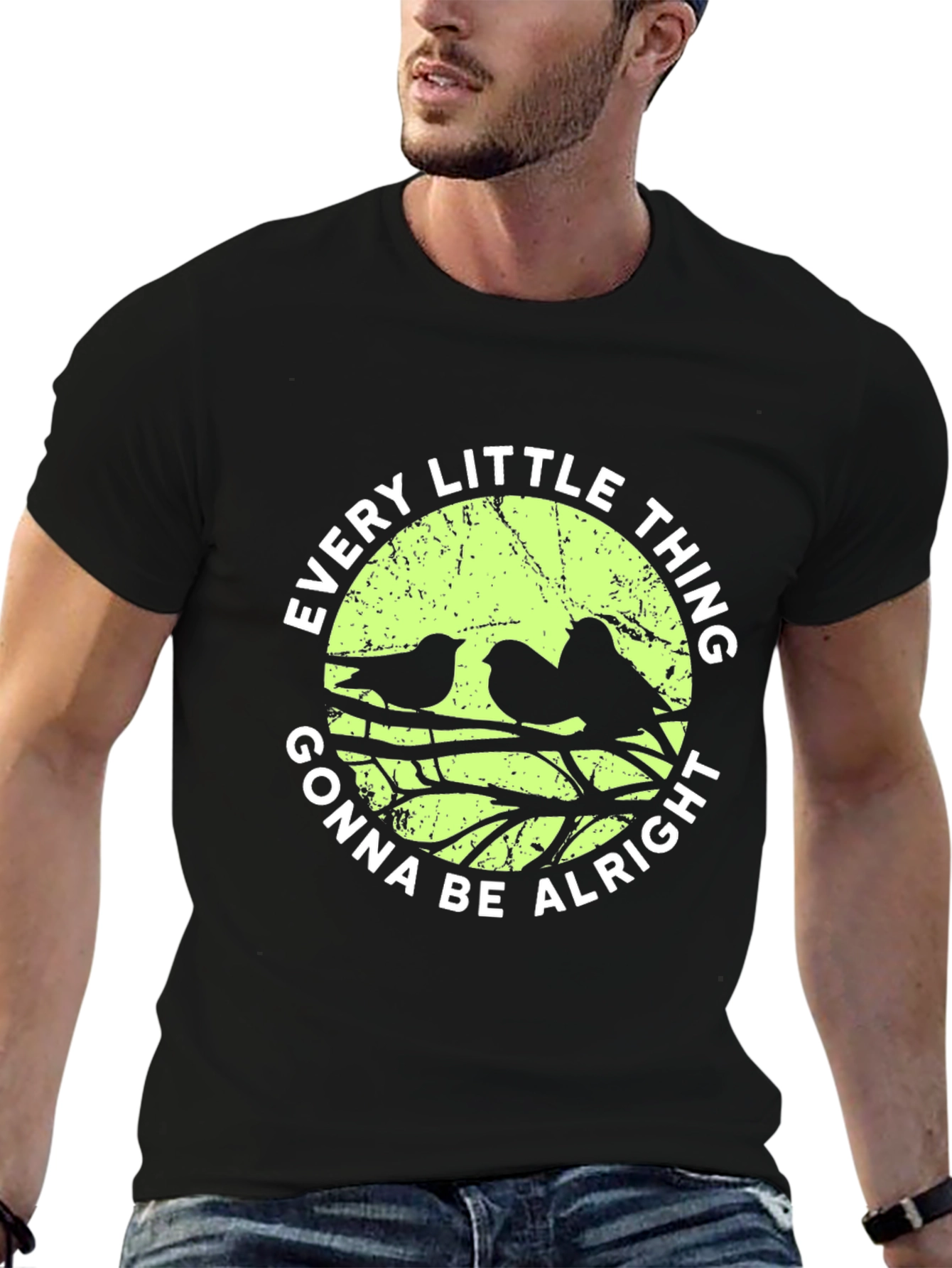 Every Little Thing Gonna Be Alright Bird T-Shirt