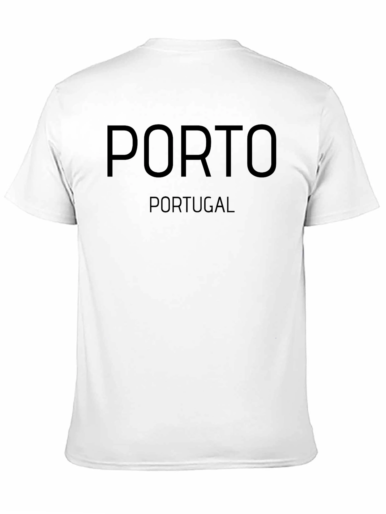 Porto Portugal Black Graphic Tee