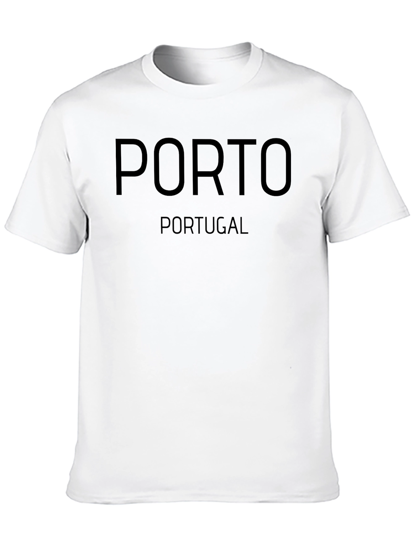Porto Portugal Black Graphic Tee