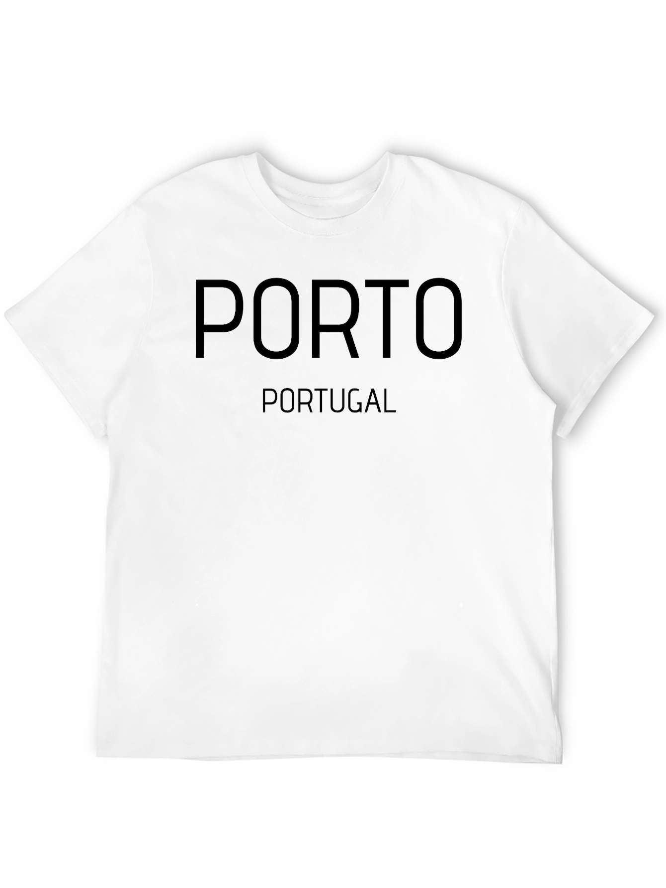 Porto Portugal Black Graphic Tee