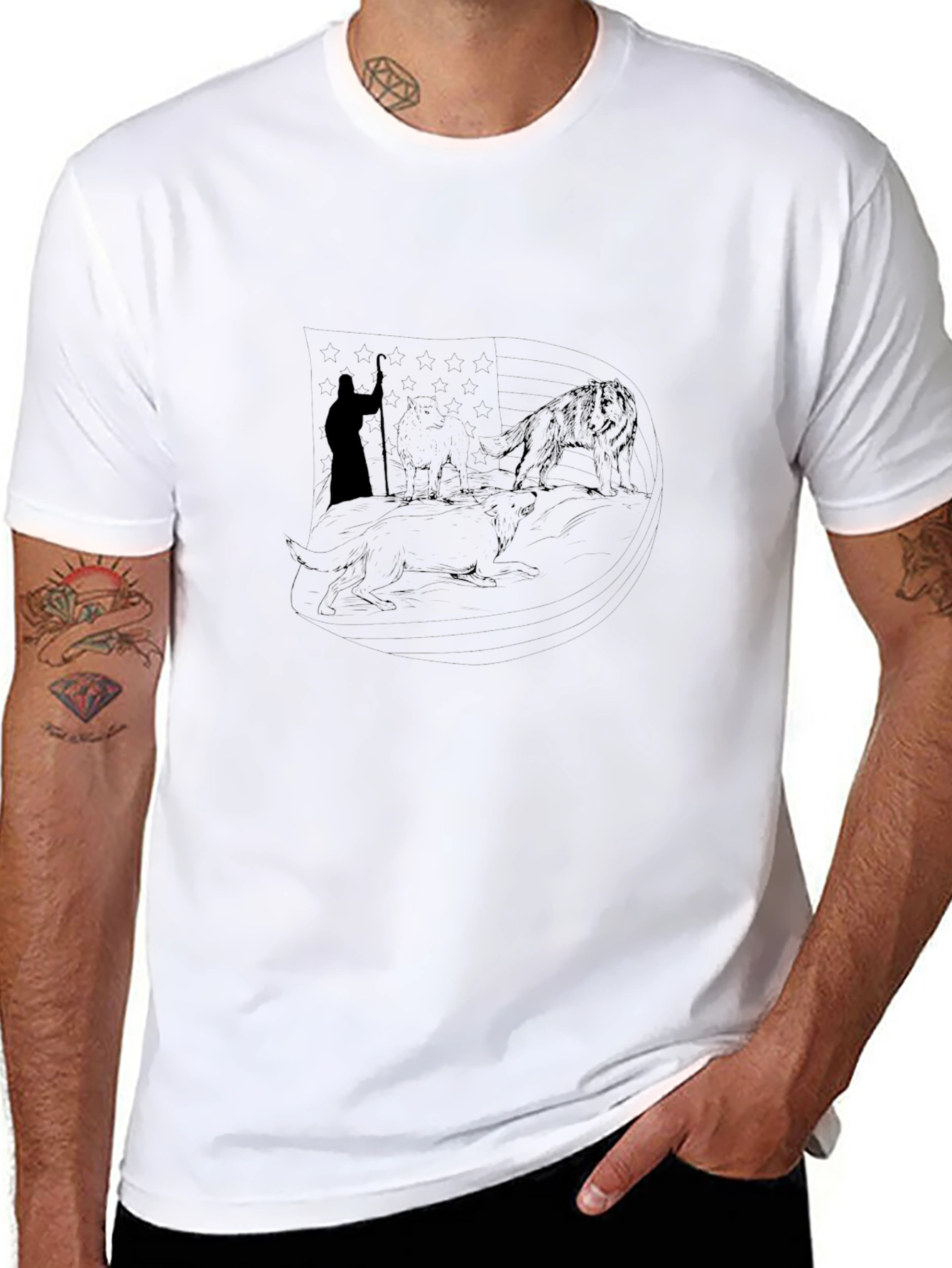 Shepherd & Wolves Graphic Tee