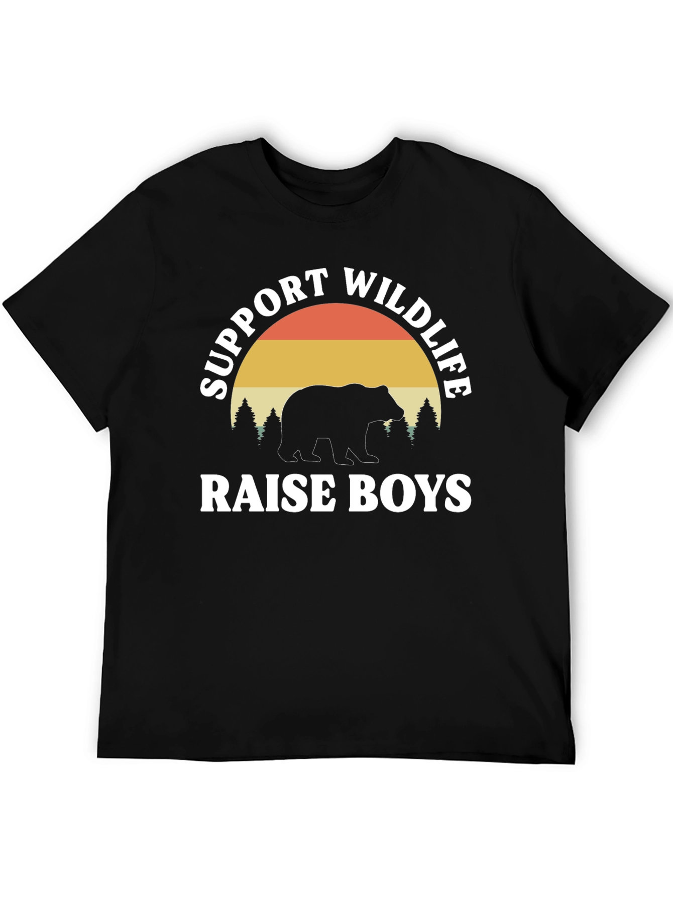 Support Wildlife Raise Boys T-Shirt
