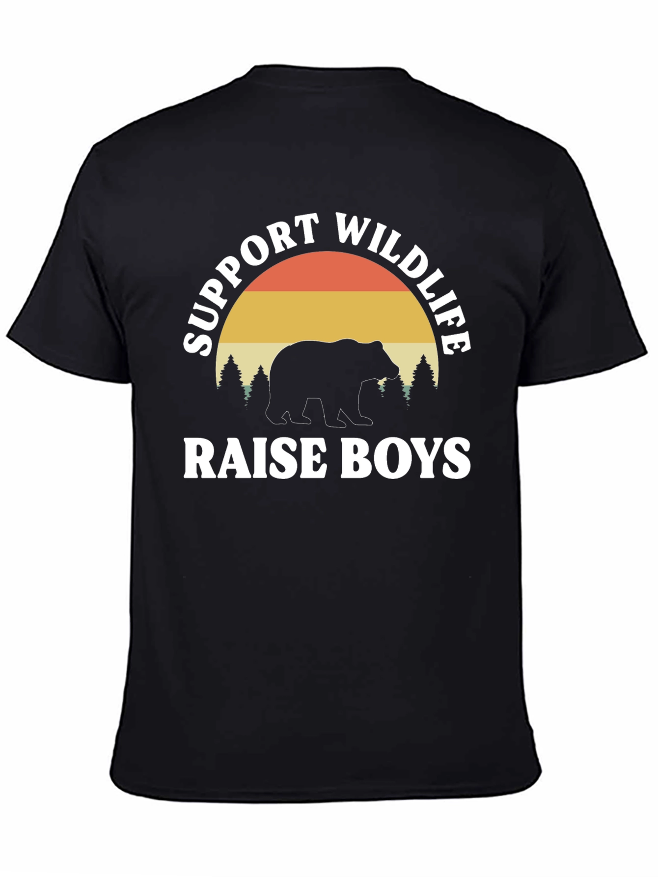 Support Wildlife Raise Boys T-Shirt