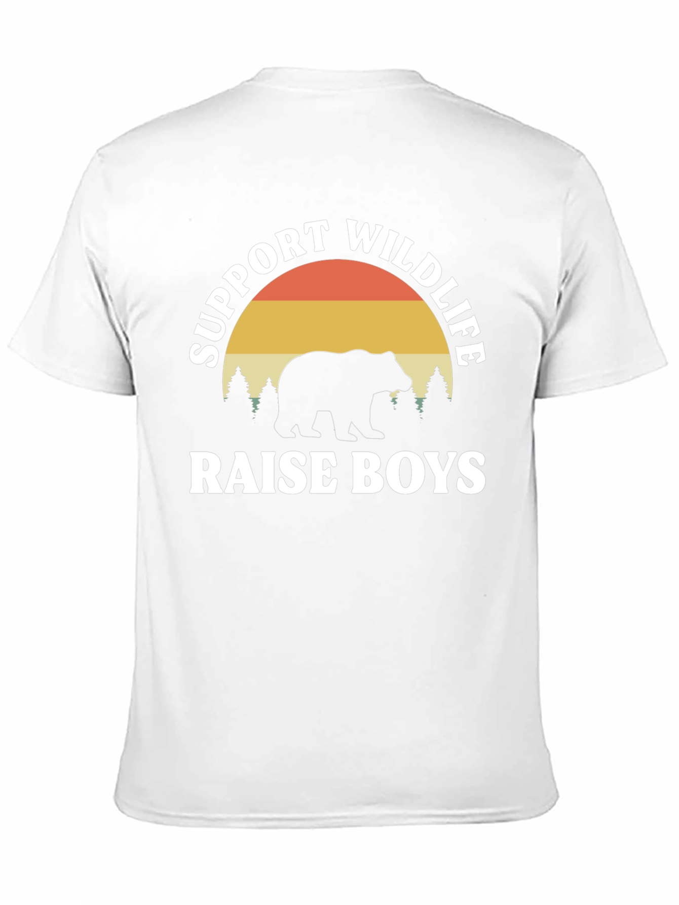 Support Wildlife Raise Boys T-Shirt