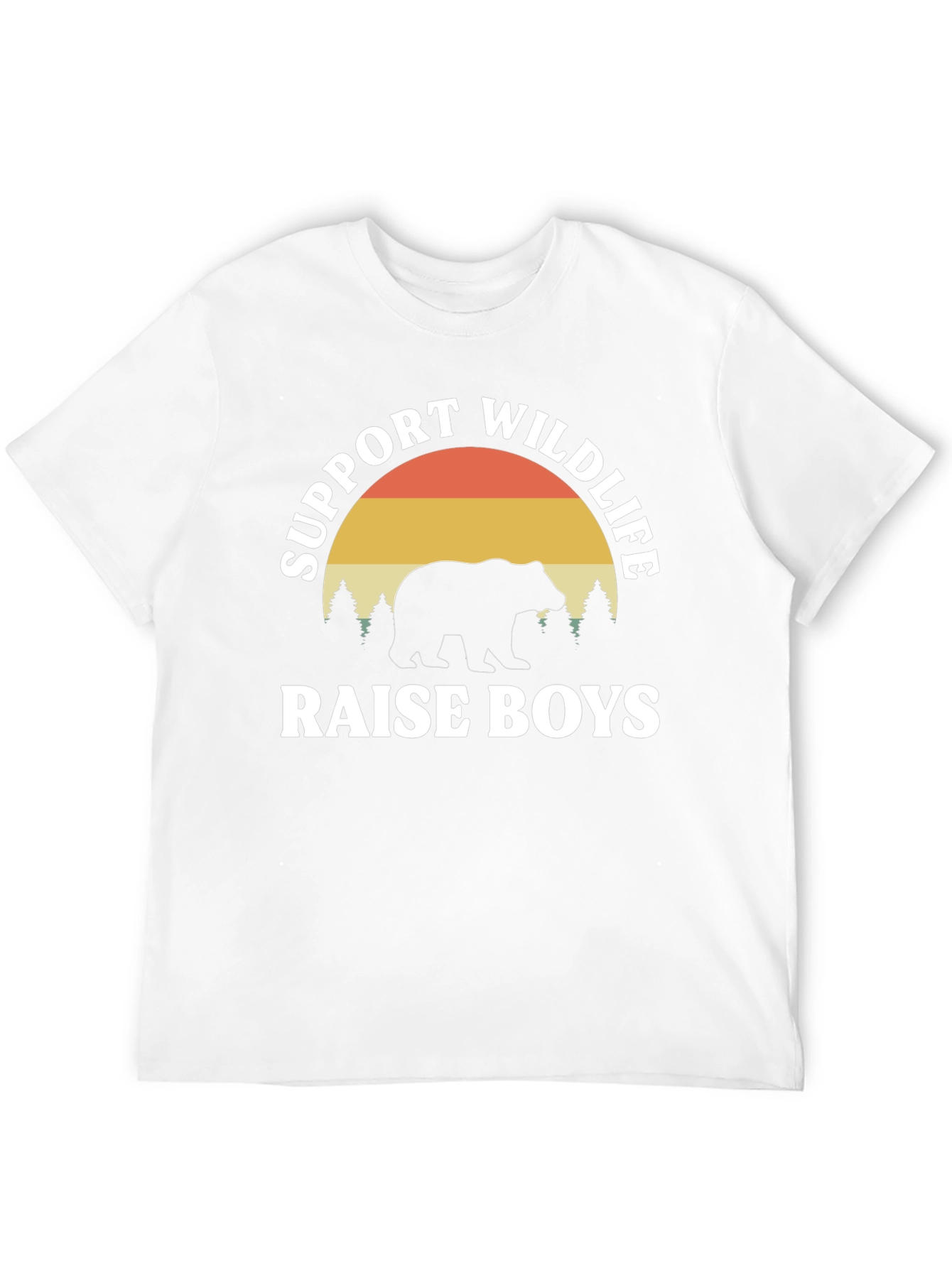 Support Wildlife Raise Boys T-Shirt
