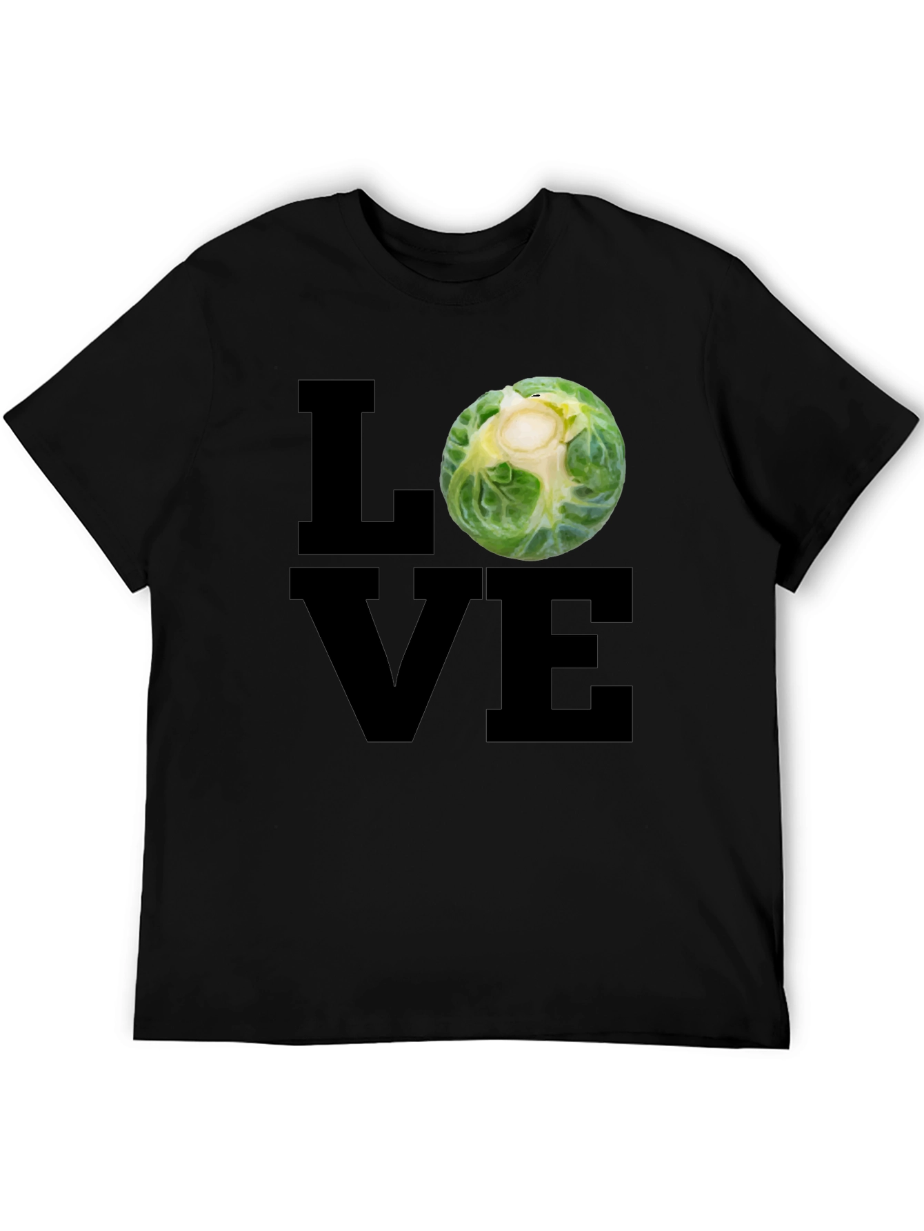 Love Sprouts T-Shirt - Black Graphic Tee