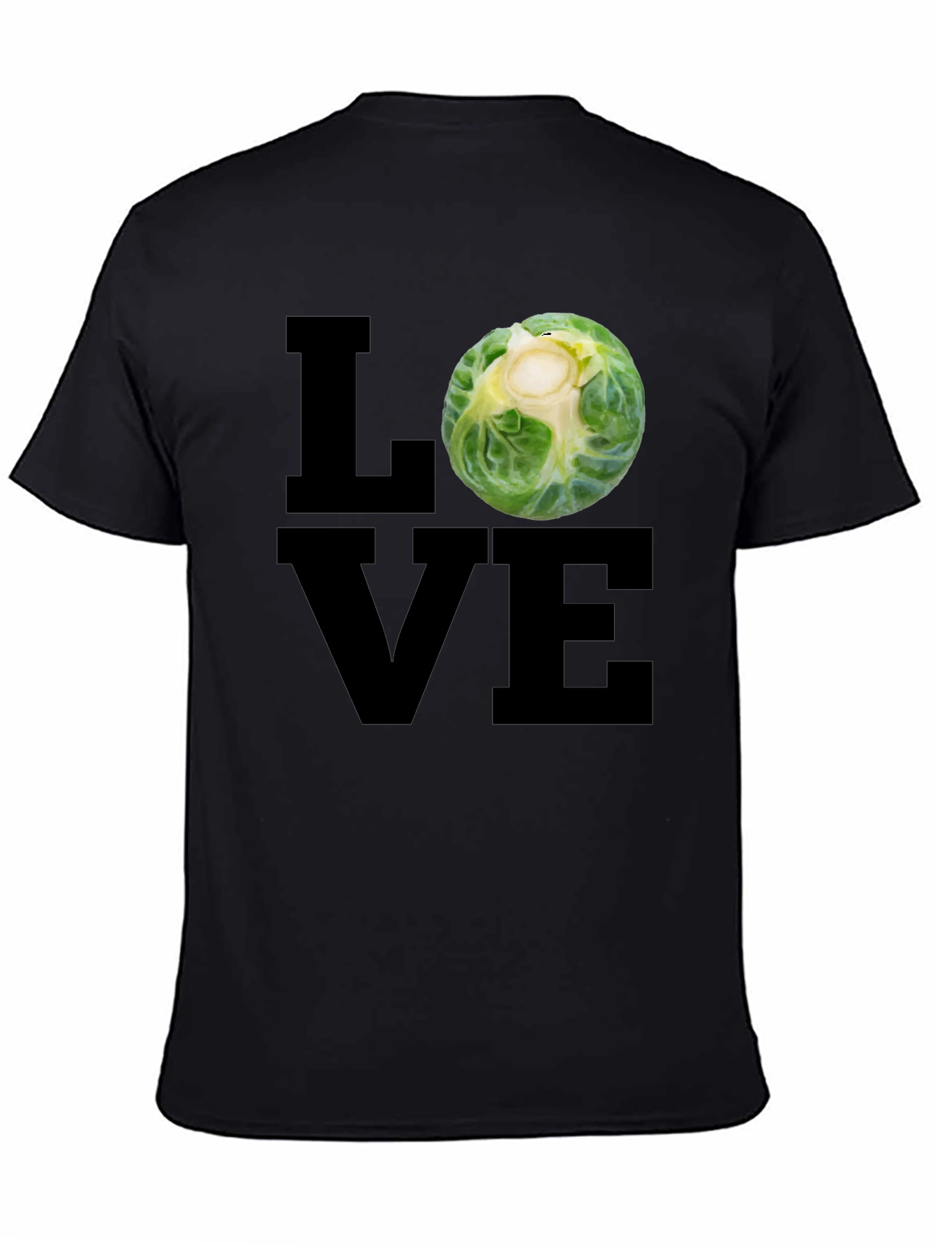 Love Sprouts T-Shirt - Black Graphic Tee